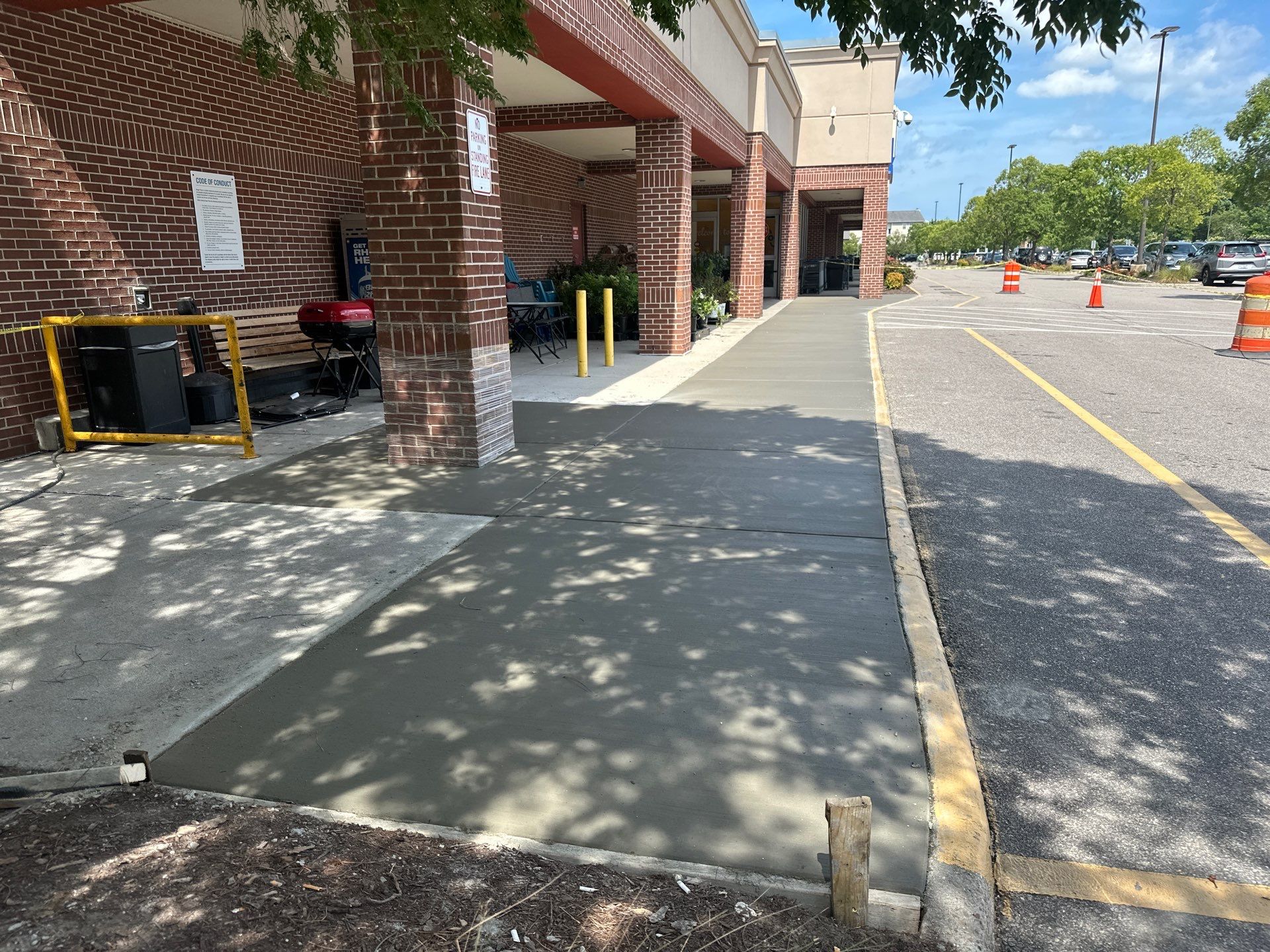 Project in Virginia Beach by Sam The Concrete Man Virginia Beach