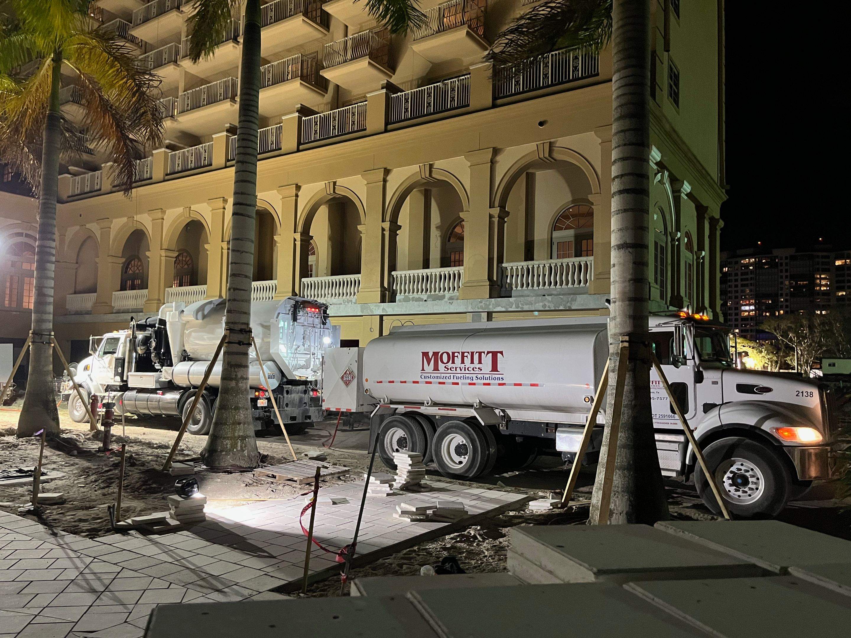 Ritz-Carlton S. Pool Deck & S. Service Rd Drain Cleaning by APS Power & Water