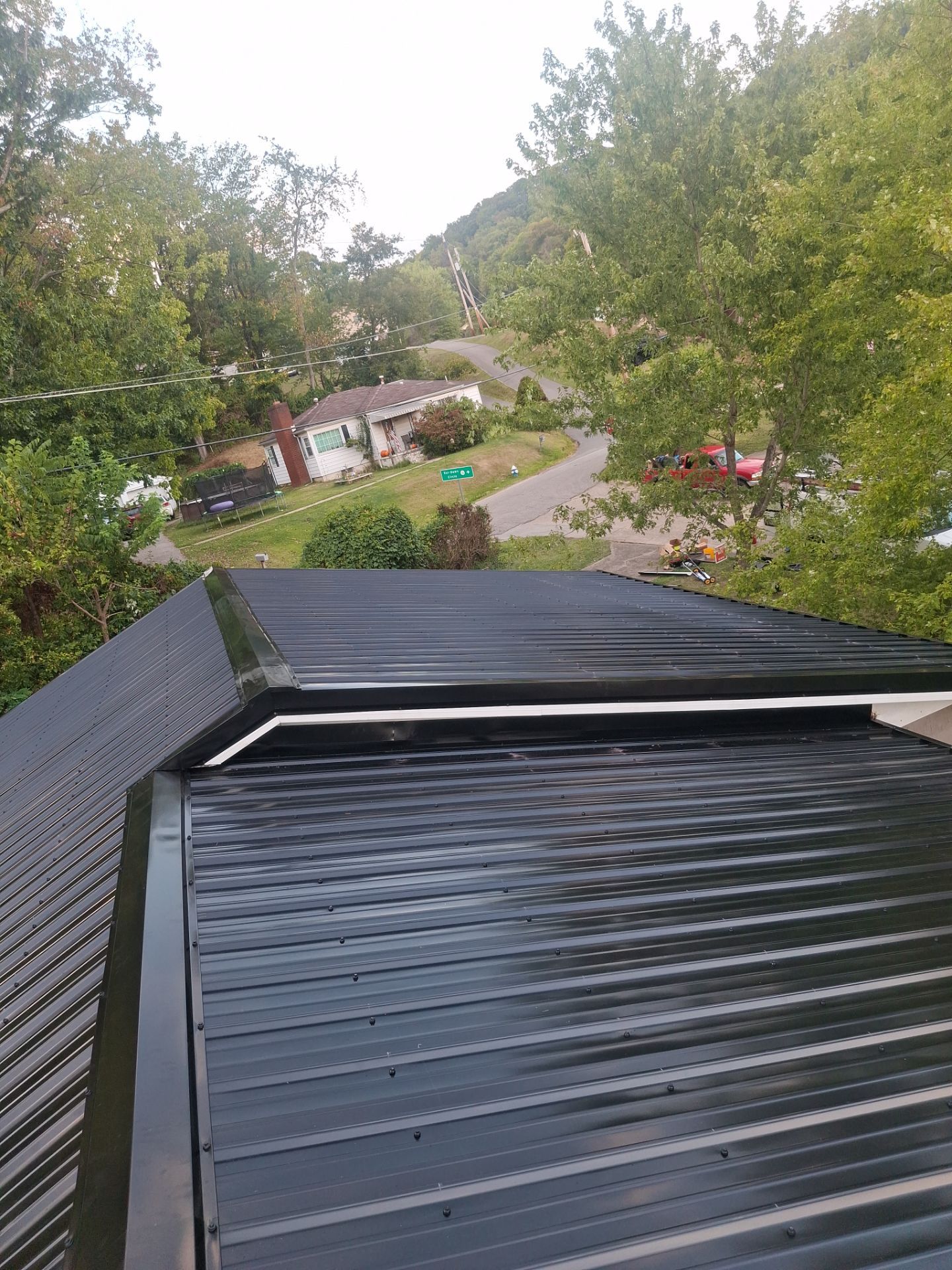 Residential Roofing Installation using Metal by Rainstoppers Roofing