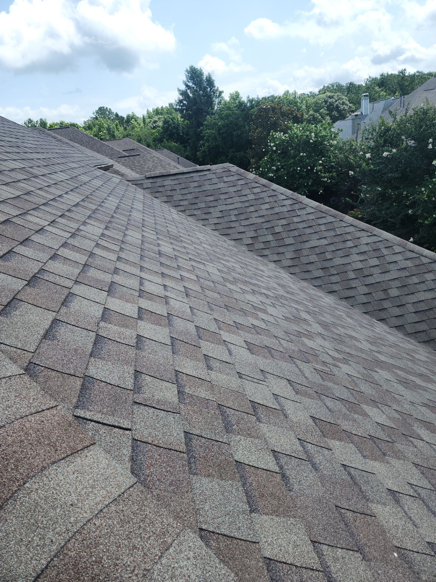 Hail Damage using Owen's Corning Duration (Lifetime) Shingles by Roof Repair Company