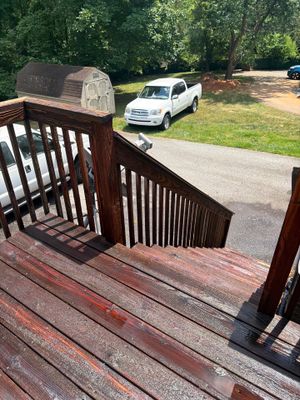 Deck using Wood Sealant