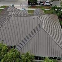 24ga 1.5" Mechanical Seam Medium Bronze  by Total Roofing System The Metal Roof Experts