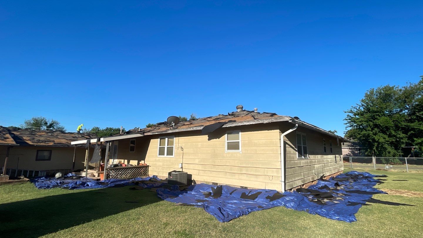 Residential Roofing Installation using GAF Natural Shadow  by A & H Roofing and Contracting