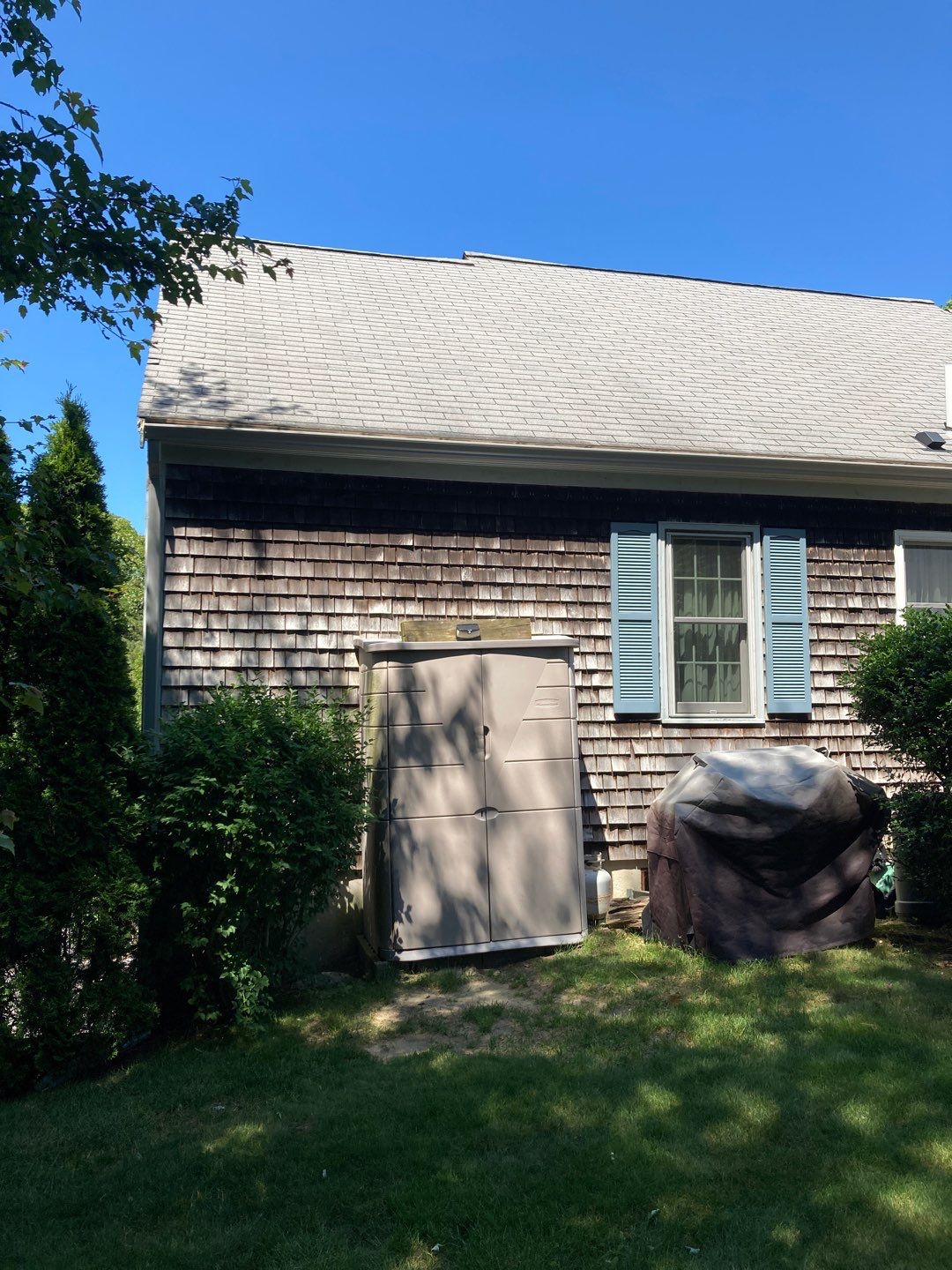 Yarmouth Port Gutter Installation using 5" K-Style Aluminum Gutter by Gutter Pro Enterprises