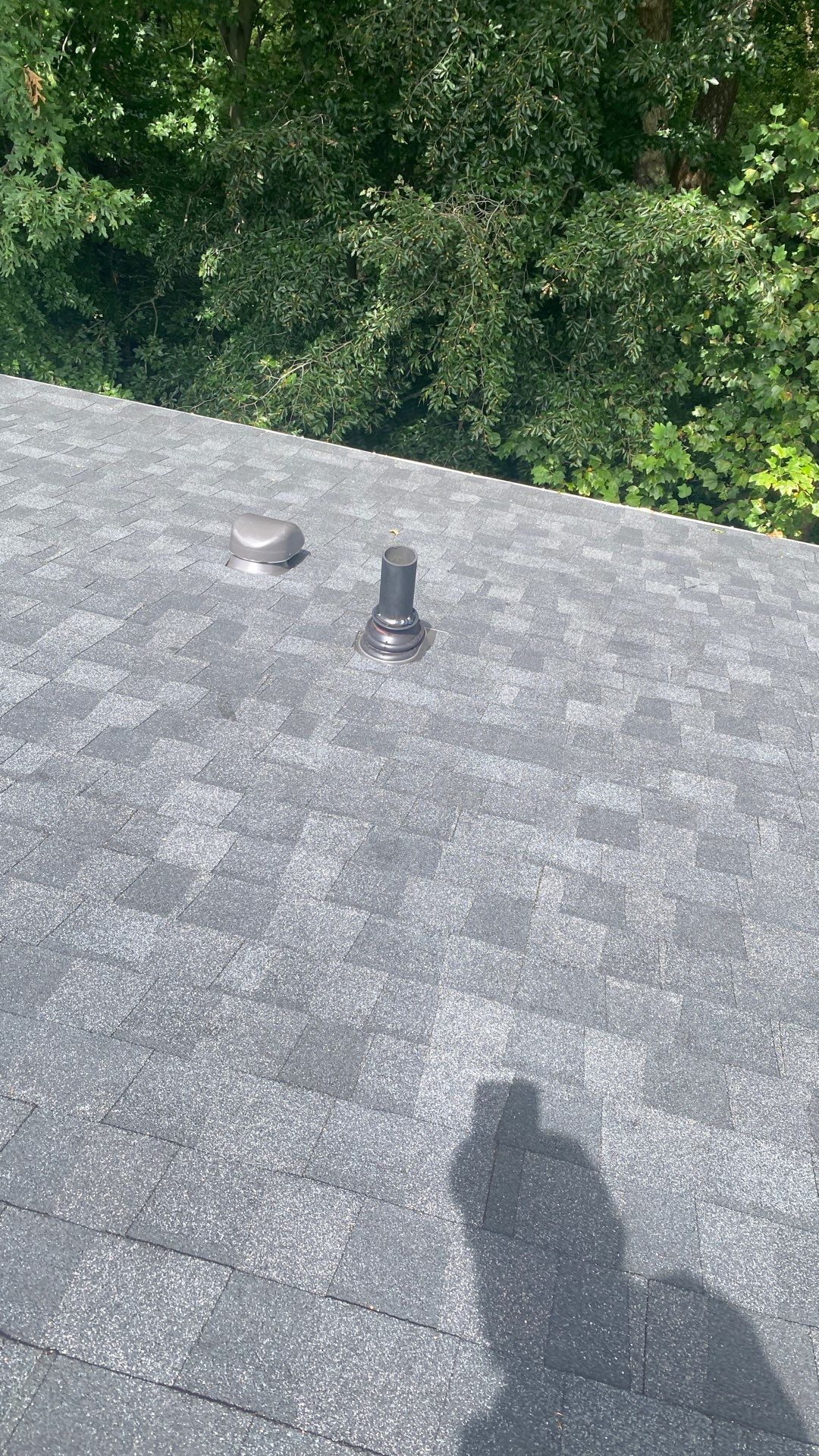 Burke: Residential Roof Installation with CertainTeed Landmark Pro Designer Shingles in Max Def Charcoal Black by RM Banning, Inc.