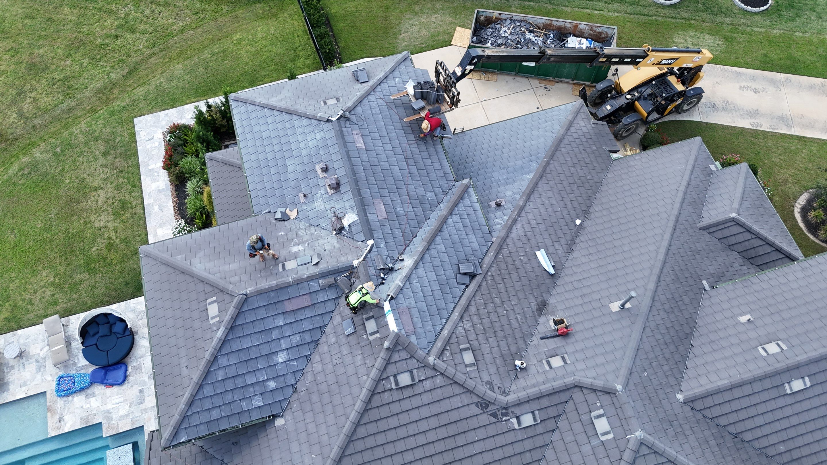 Saxony Tile Repair in Bridgeland!  by Core Four Roofing