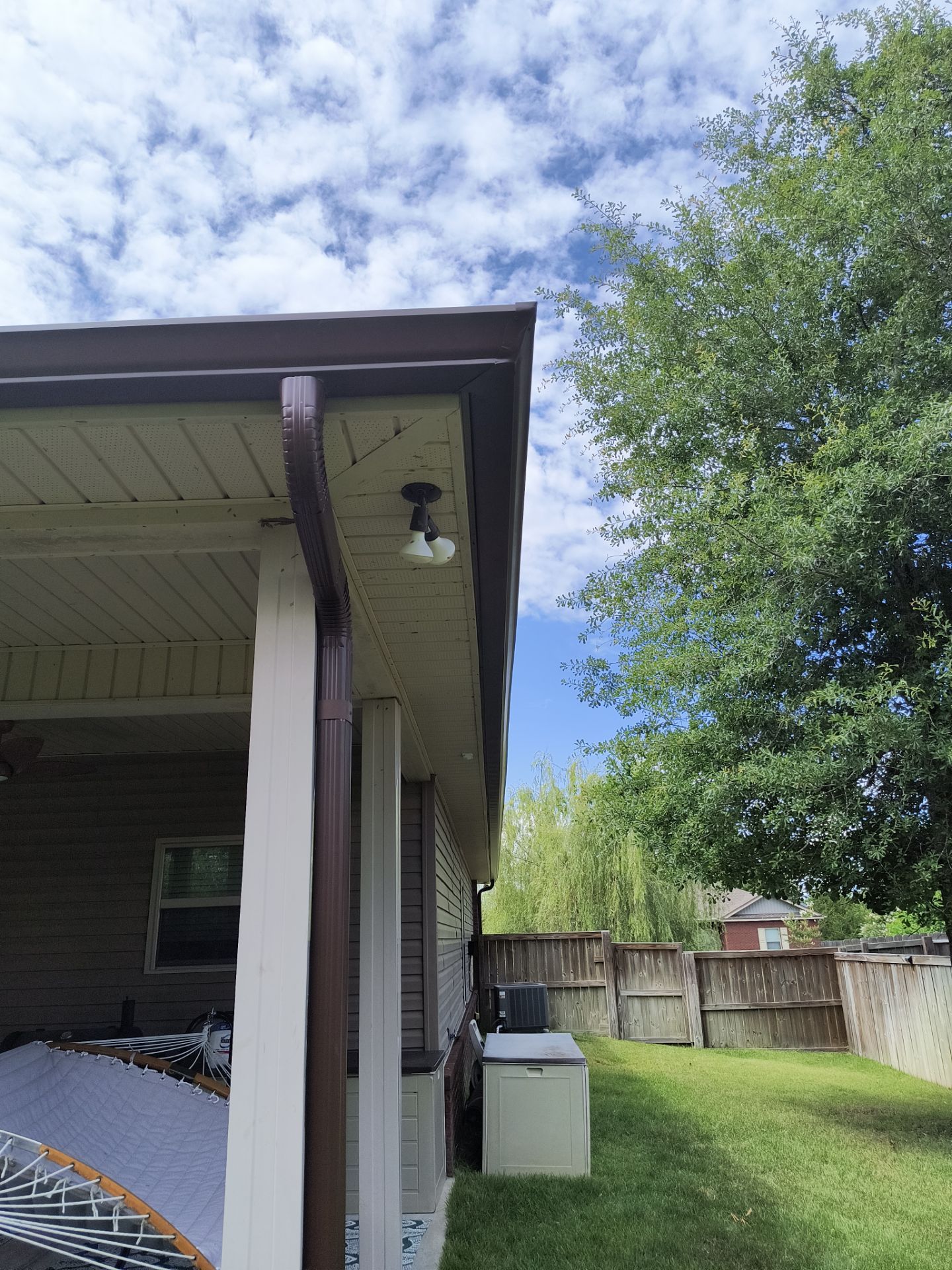 Premium K-Style Seamless Gutters in Panama City FL by Gutter Professors