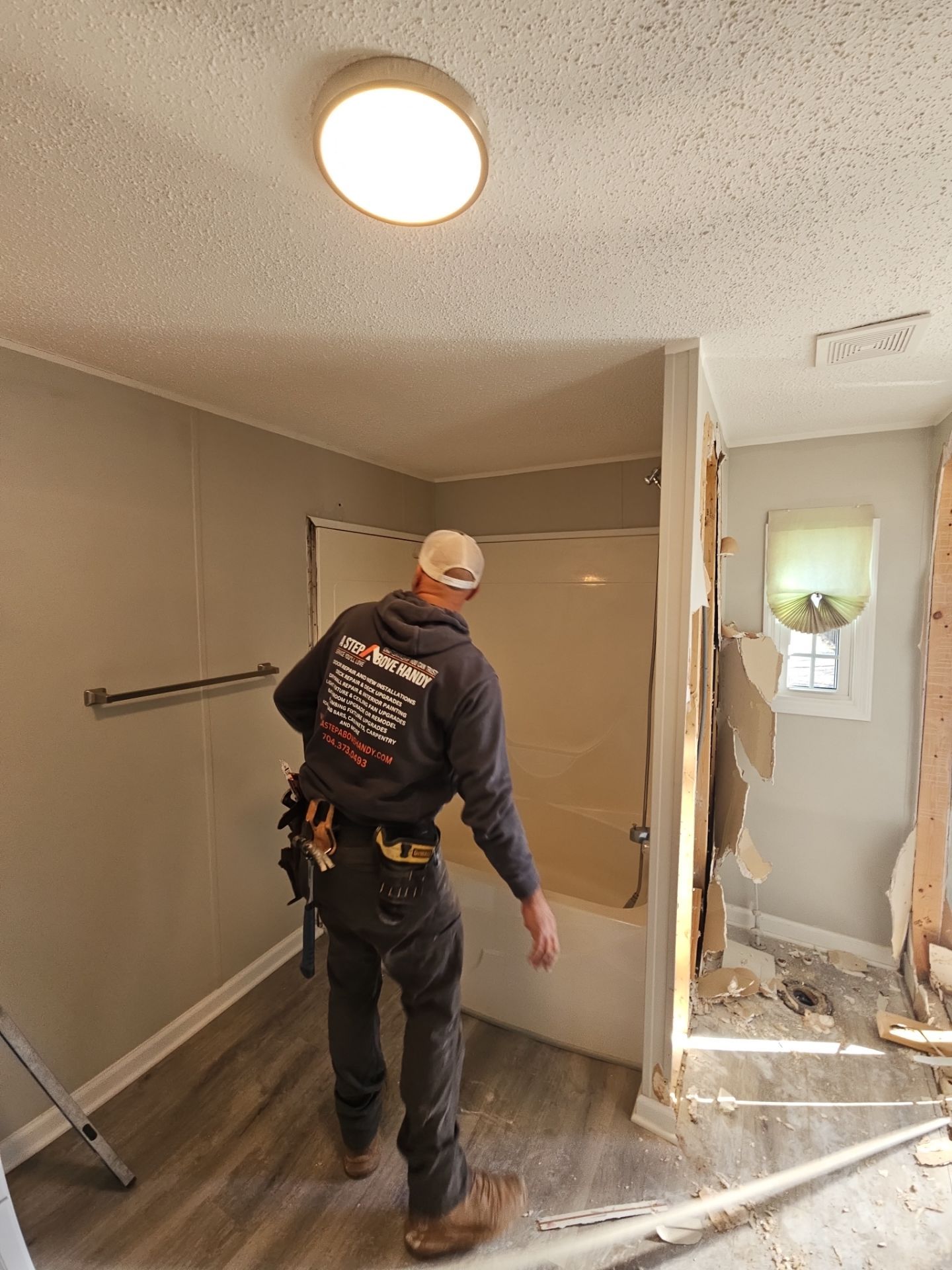 Master Bath & Laundry Space Optimization by A Step Above Handy LLC 