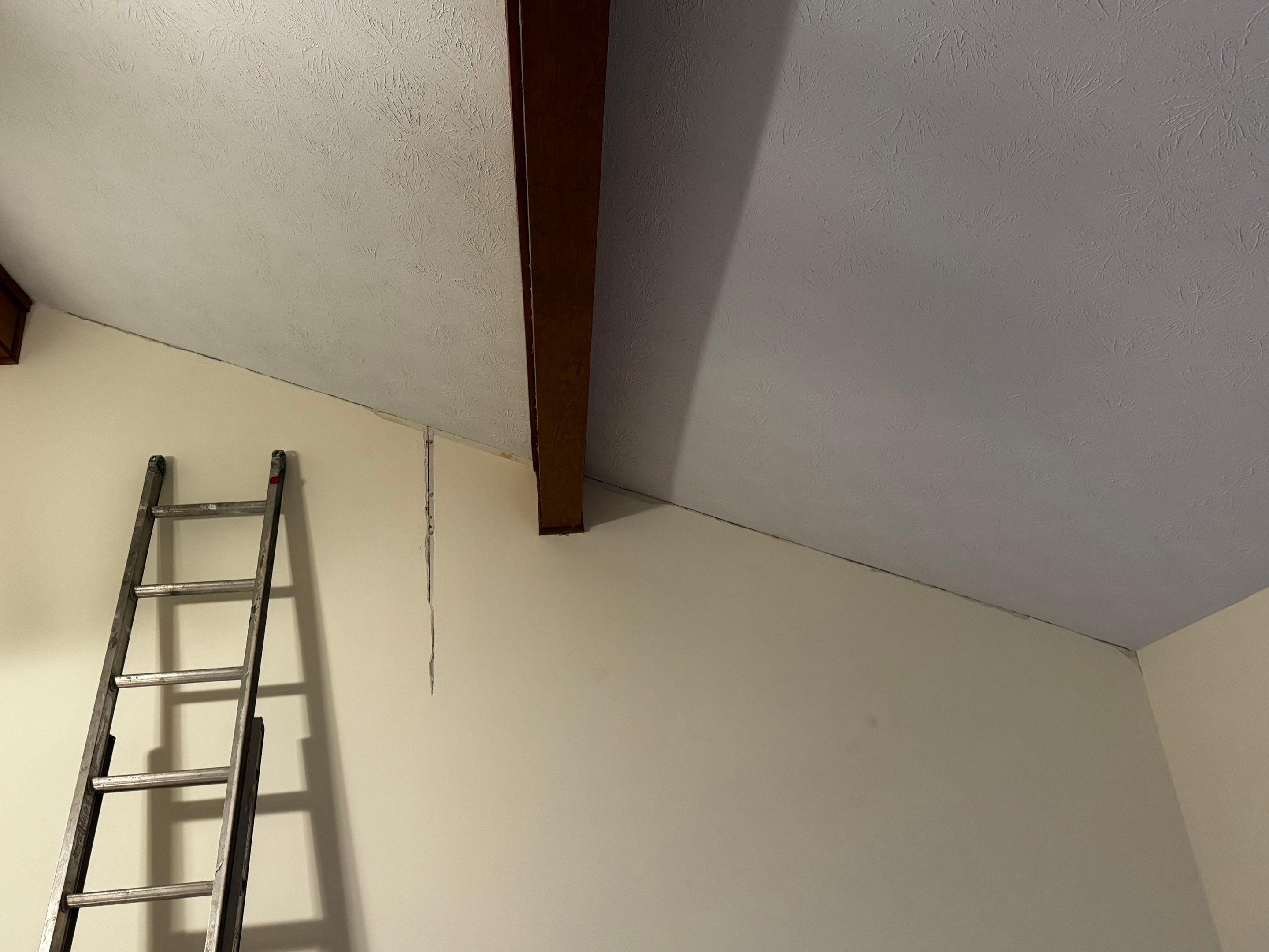 Master Bedroom Crack Repair & Repaint by PGP Surface Solutions, LLC