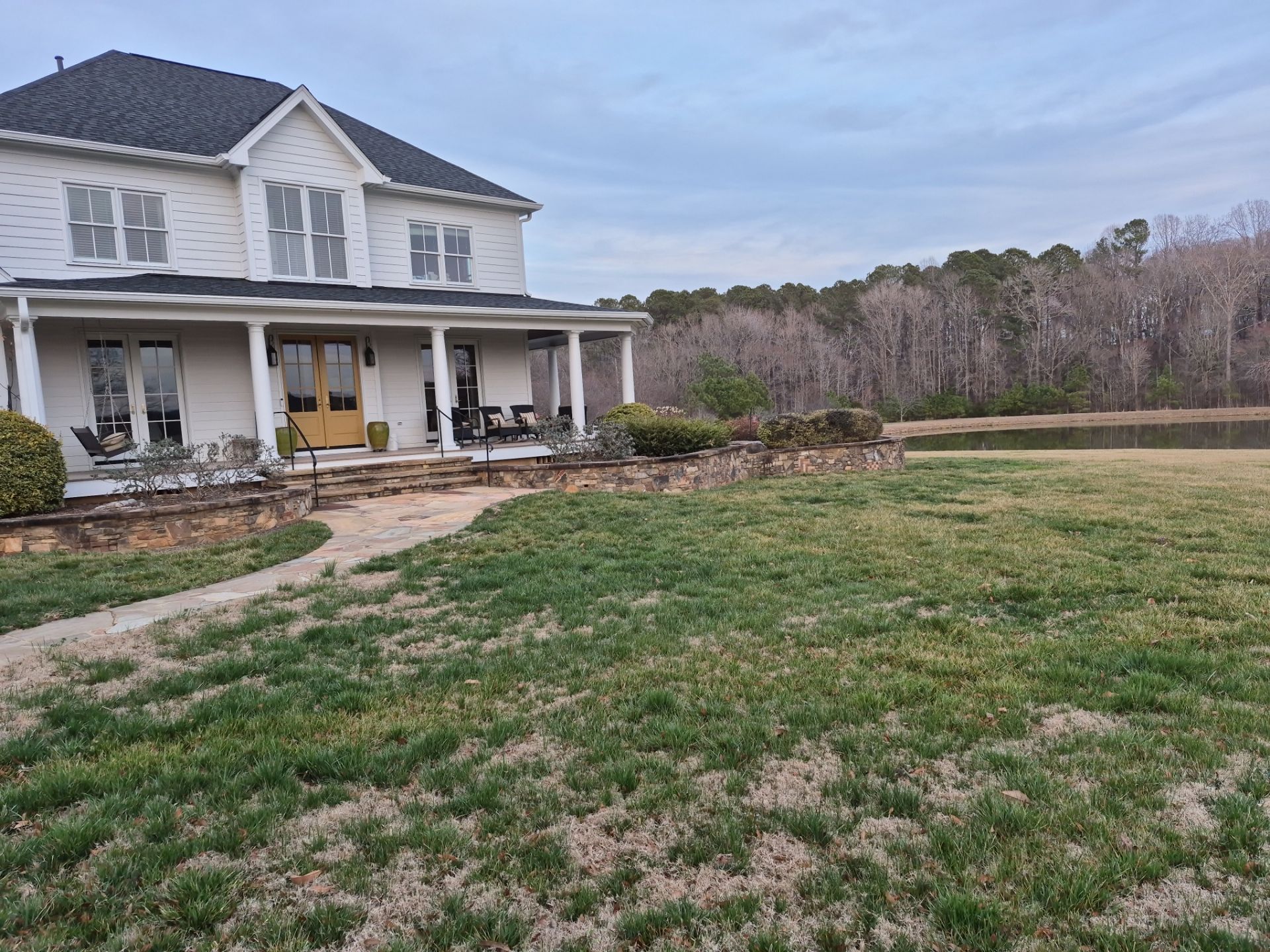 Lawn restoration in Bahama by Martinez Brother’s Nc Landscaping Inc