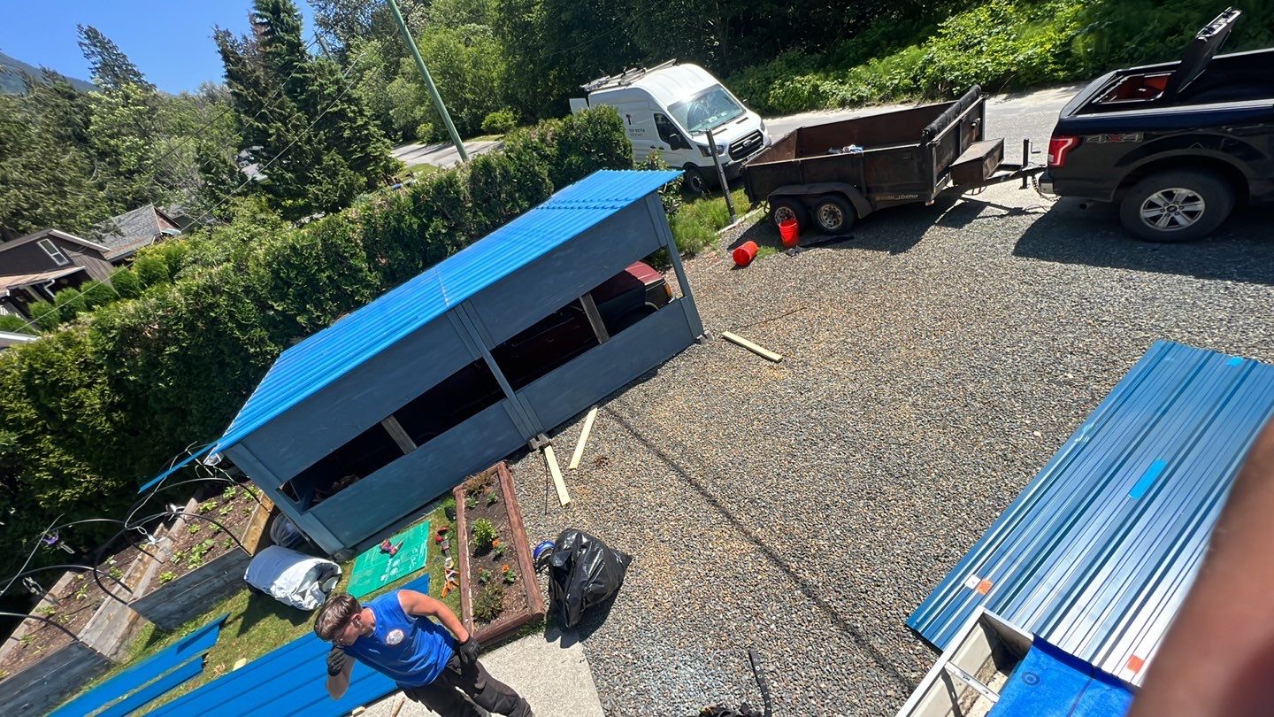 Residential ReRoofing Installation using Duraclad 26ga by Top Notch Roofing Inc