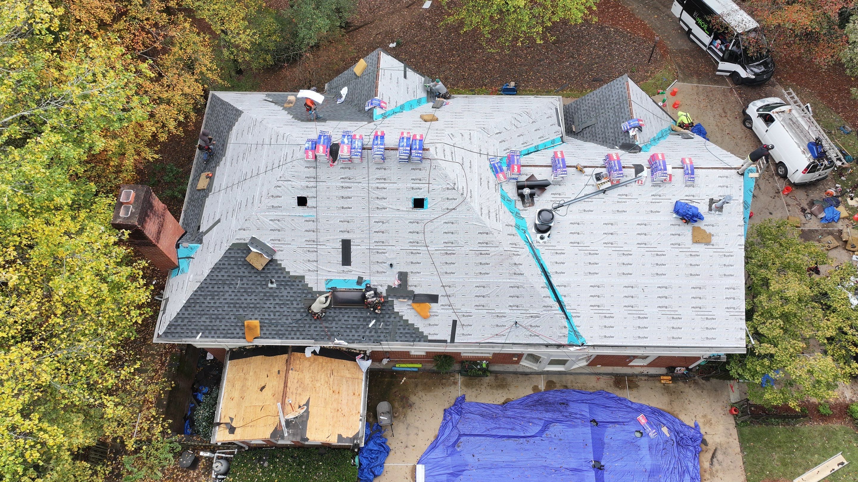 GAF Timberline HDZ in Charcoal by Element Pros Roofing, LLC