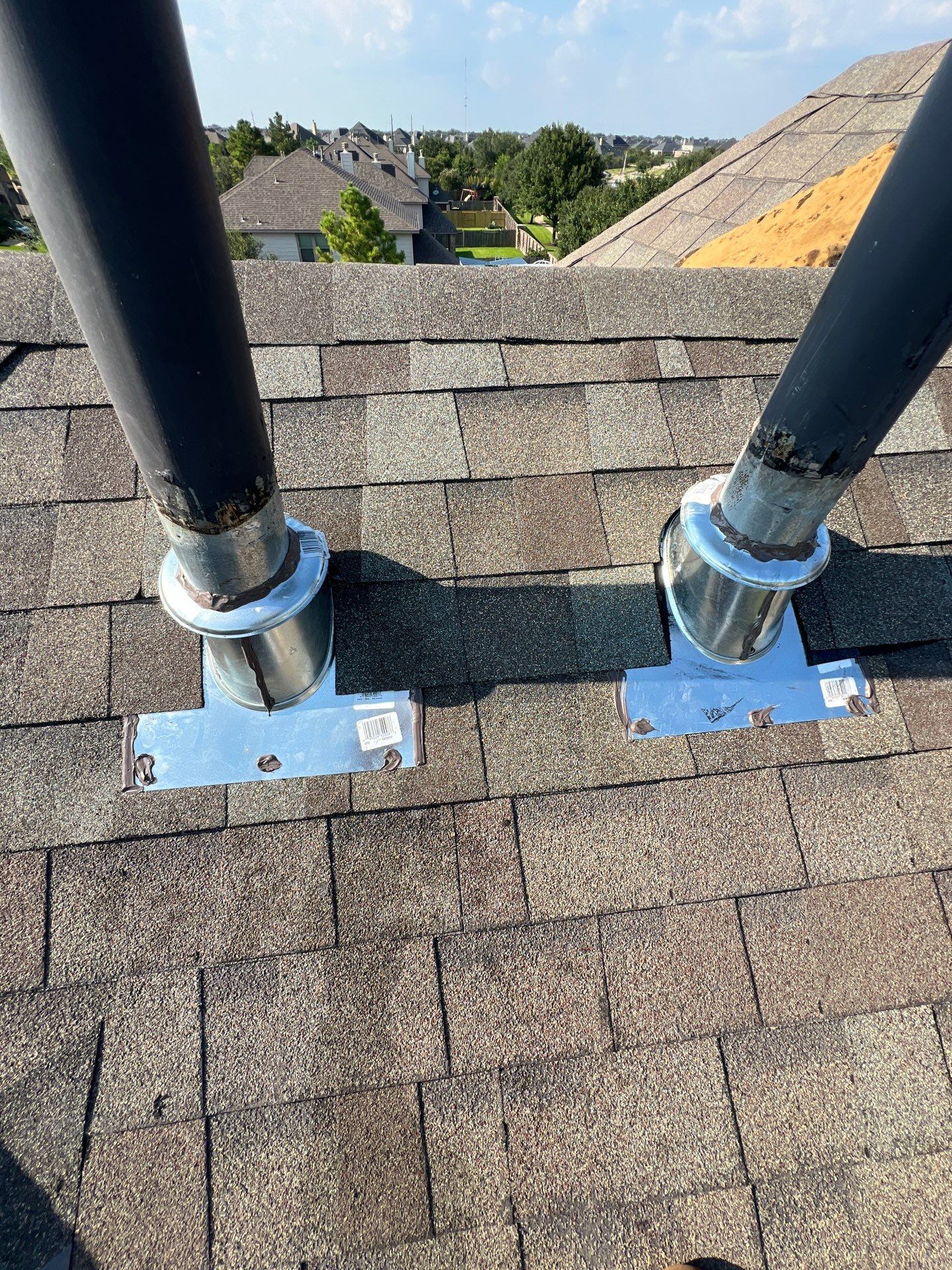 Hail Damage using Owen's Corning Duration (Lifetime) Shingles by Roof Repair Services LLC
