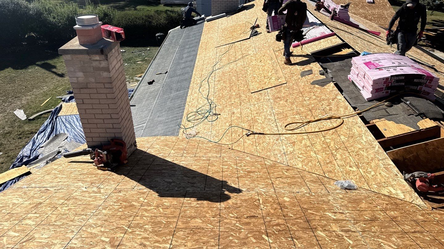 Roof Replacement using Owens Corning Williamsburg Grey by 180 Contractors