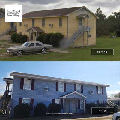 Interior and exterior renovation using Royal Building Products 