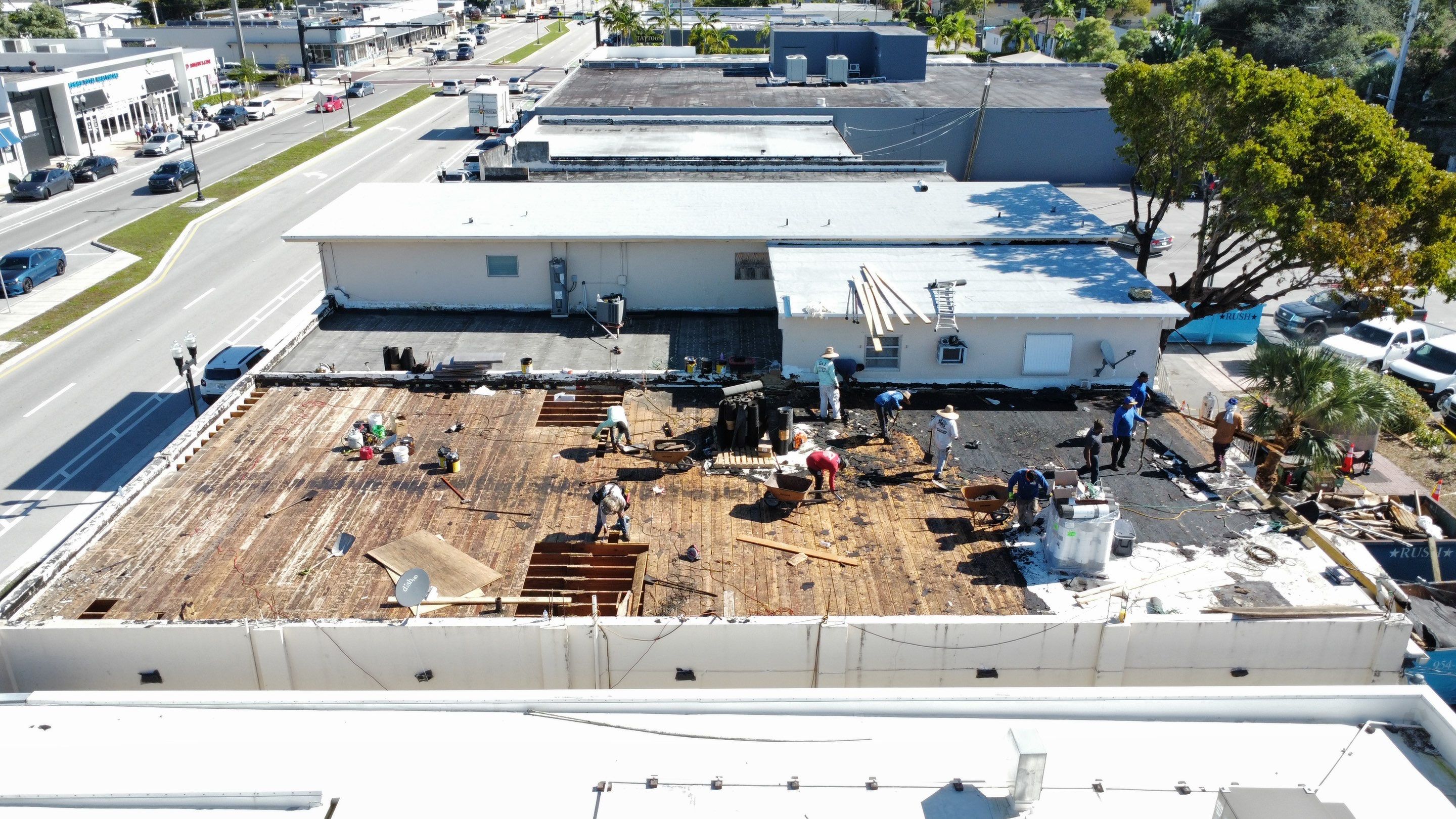 Hollywood Blvd., Hollywood, FL by G&J Roofing 