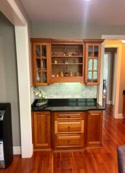 Custom Kitchen CabinetRefinishing in Grand Blanc by Top Shelf Painter