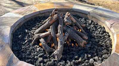 Grand Canyon Log Set Installation