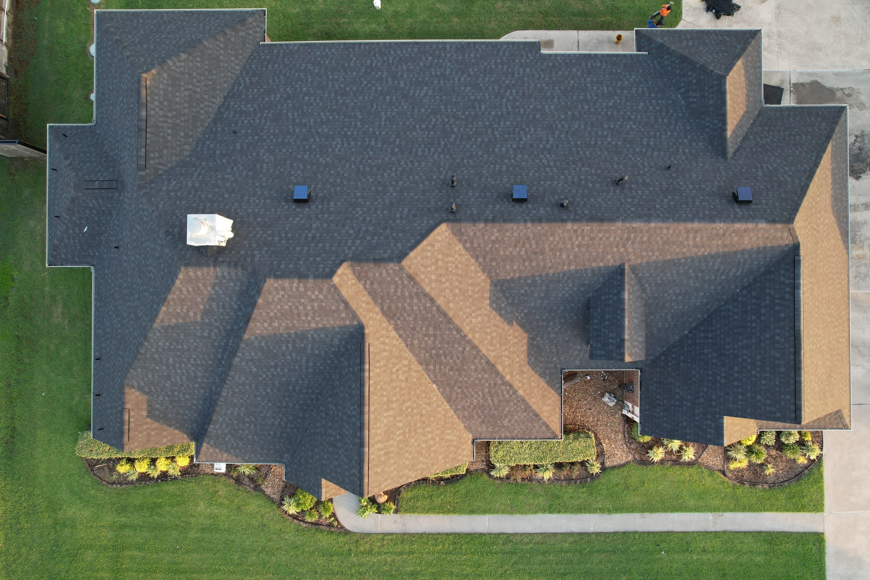 TAMKO Titan XT Rustic Black by STX Roofing