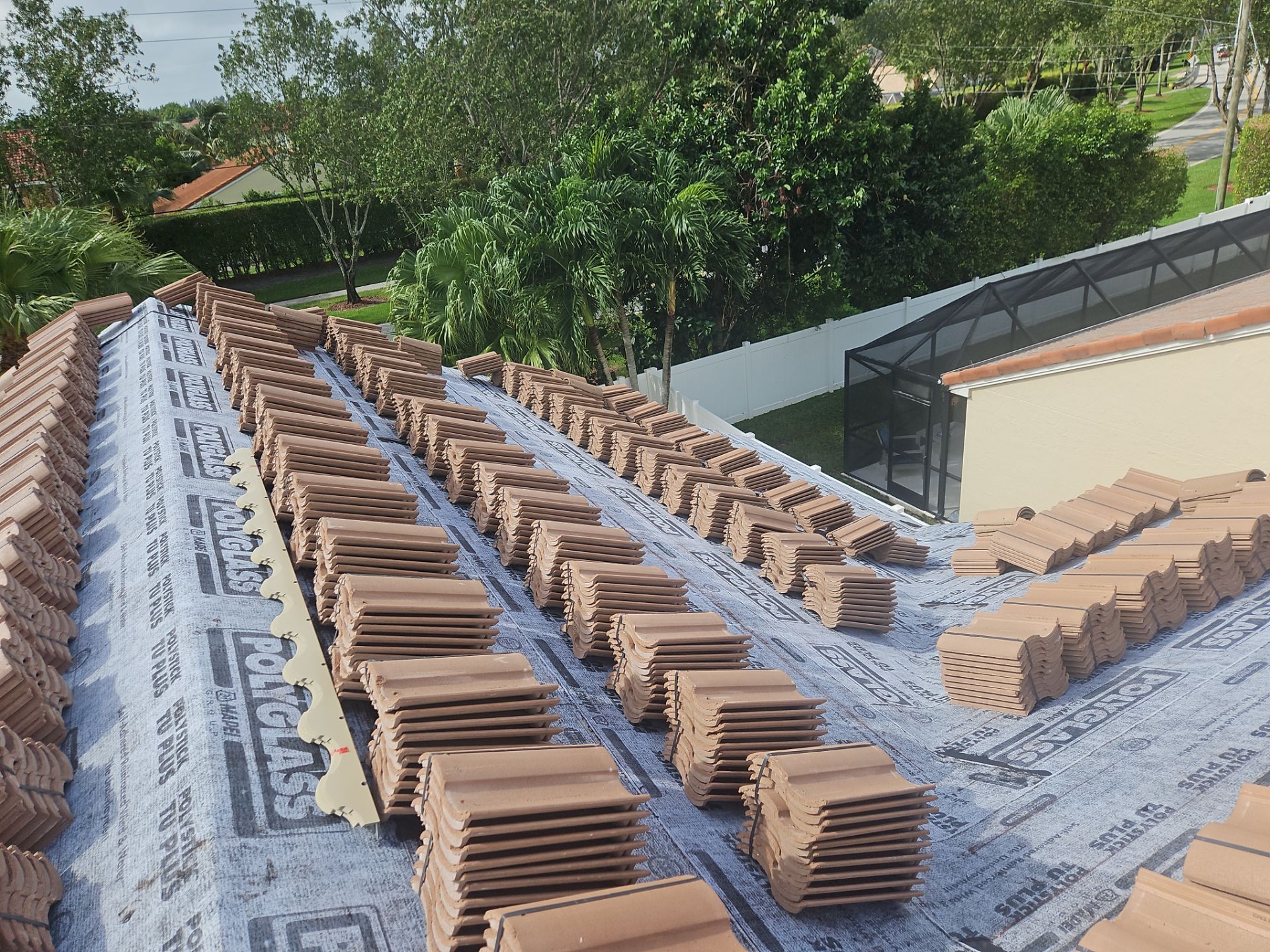 Residential Roofing Installation using Eagle Roofing Tile by BLUES BROTHERS ROOFING