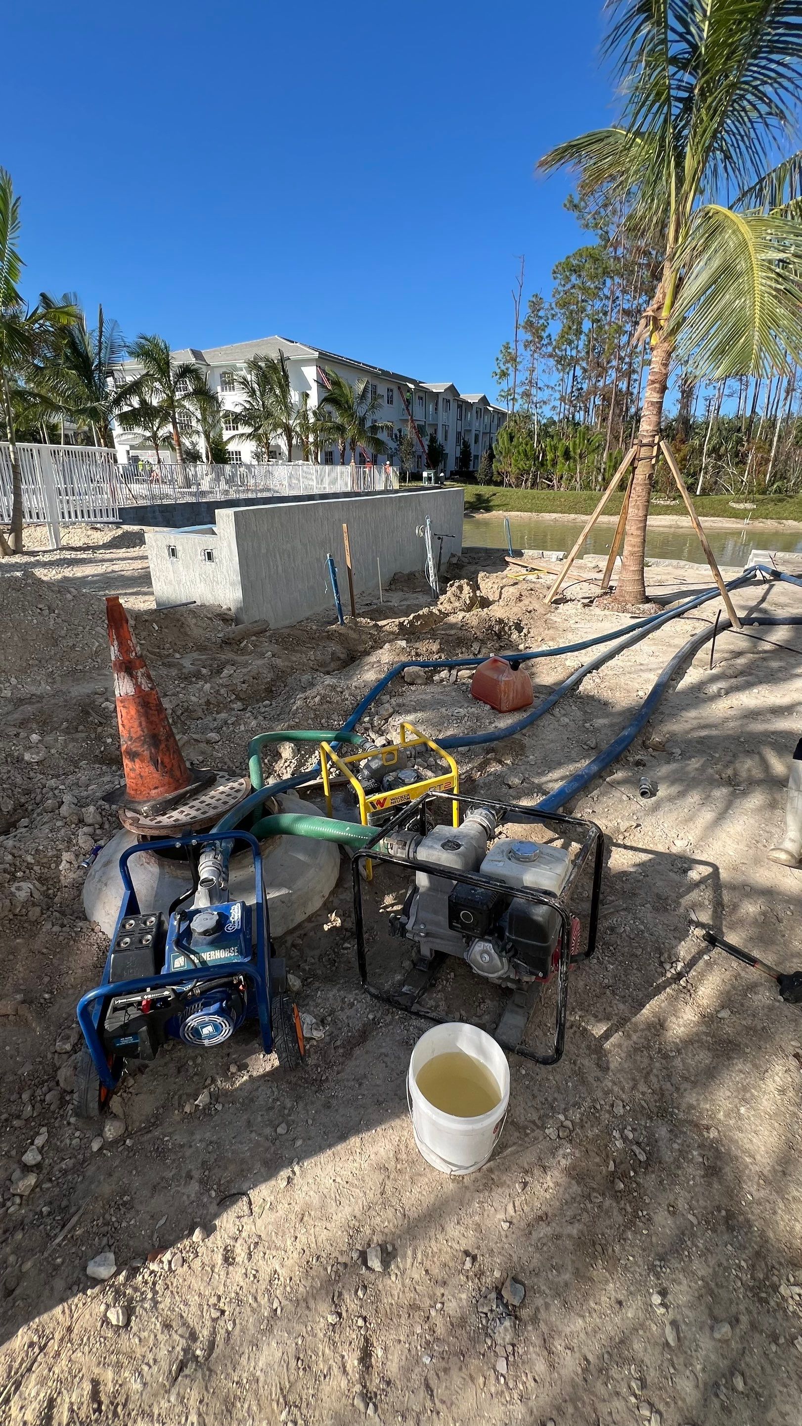 New Construction Condo Community Stormwater System Maintenance  by APS Power & Water