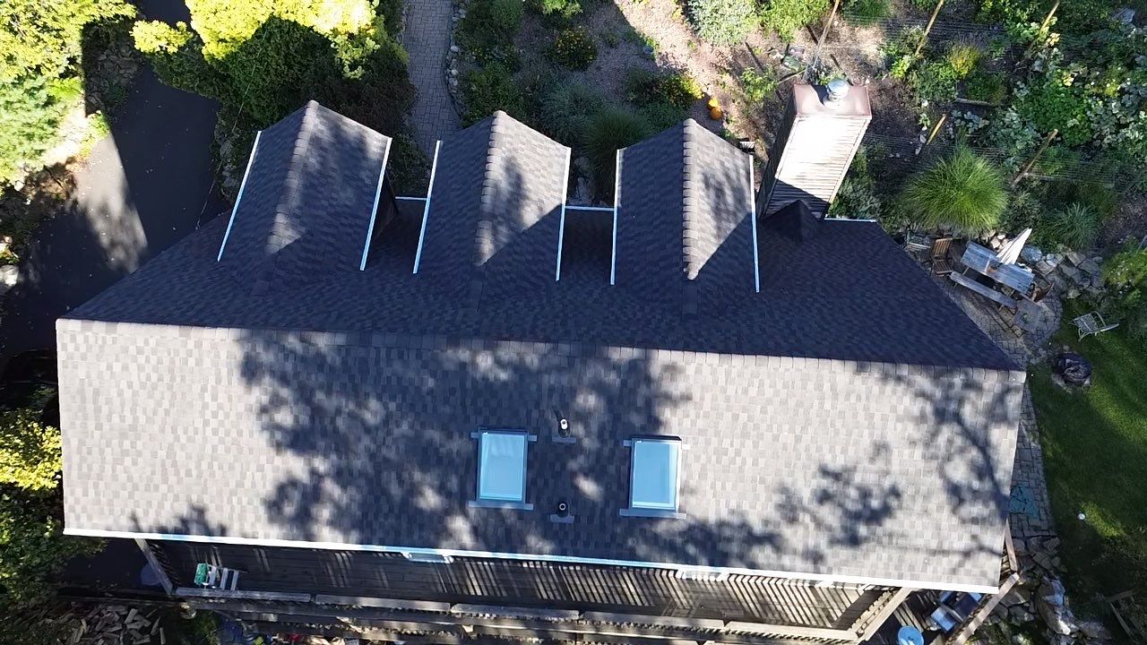 Roof Replacement using GAF Timberline Color Appalachian Sky by CMNG LLC