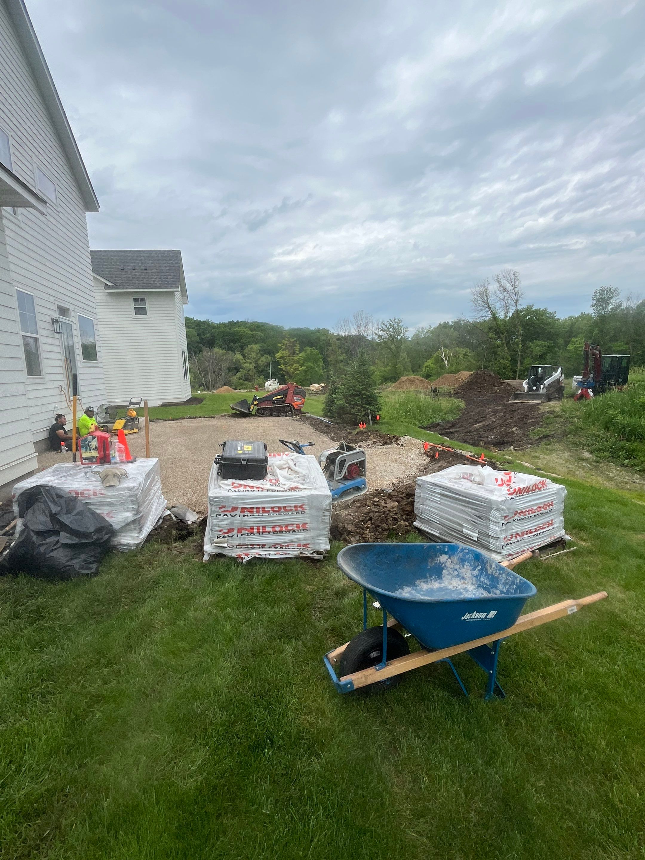 Paver Patio in Chaska by Sota landscaping
