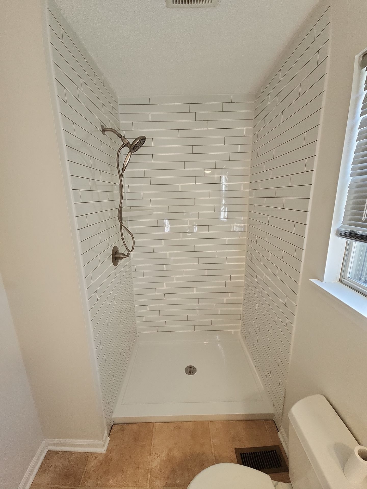 Bathroom Remodel using Acrylic by The Shower Company