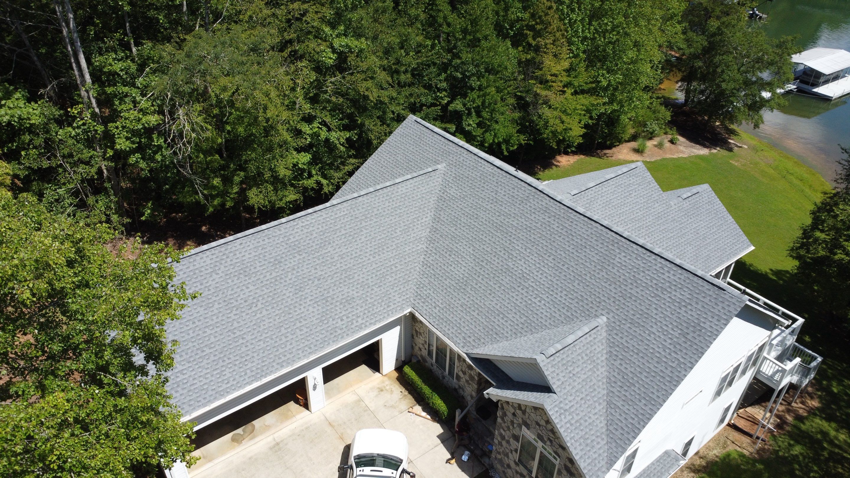 Keowee Insurance Roof with 7in Gutters by Roofsters