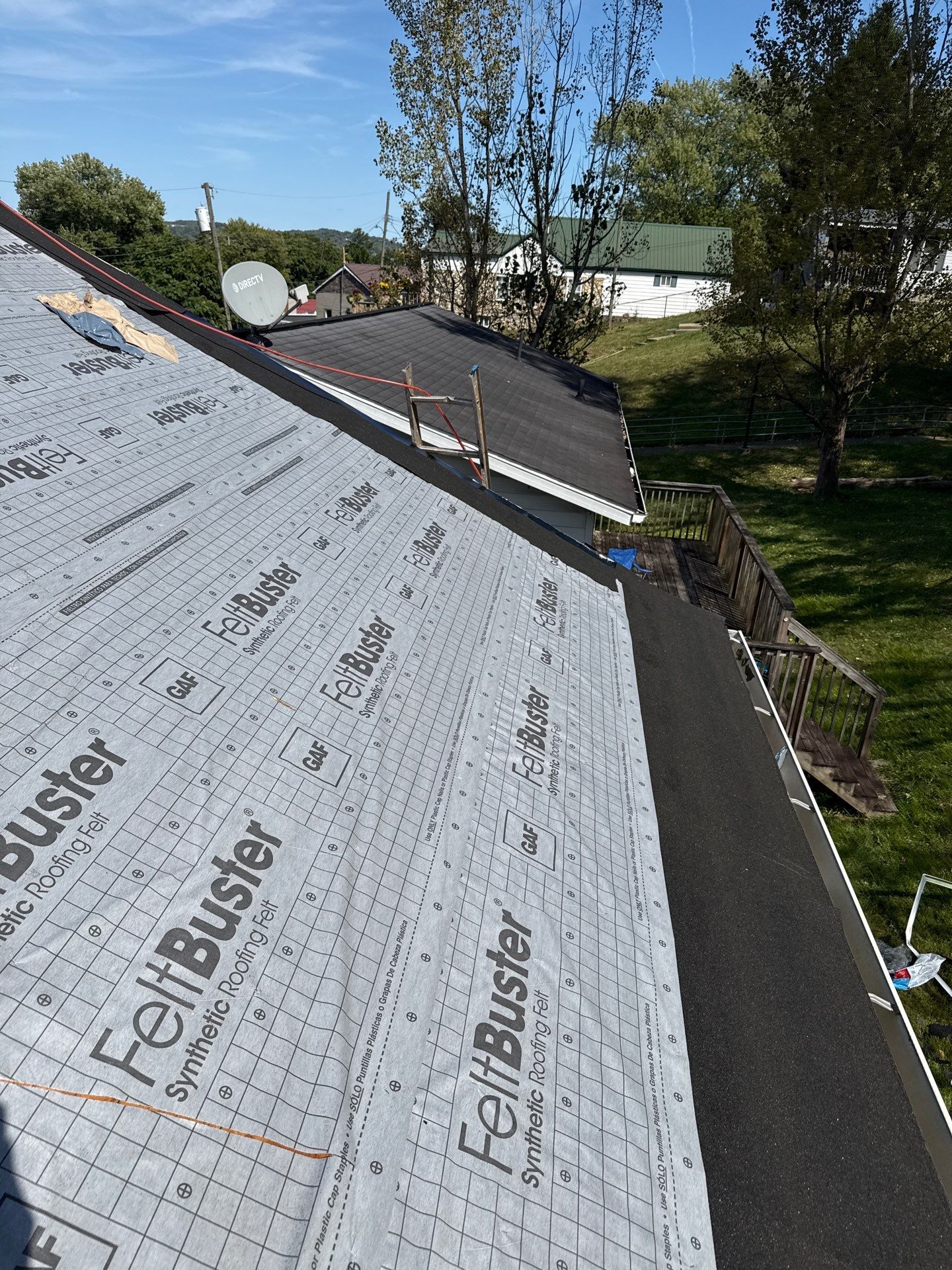 Residential Roofing Installation using GAF Timberline HDZ Barkwood by Rainstoppers Roofing