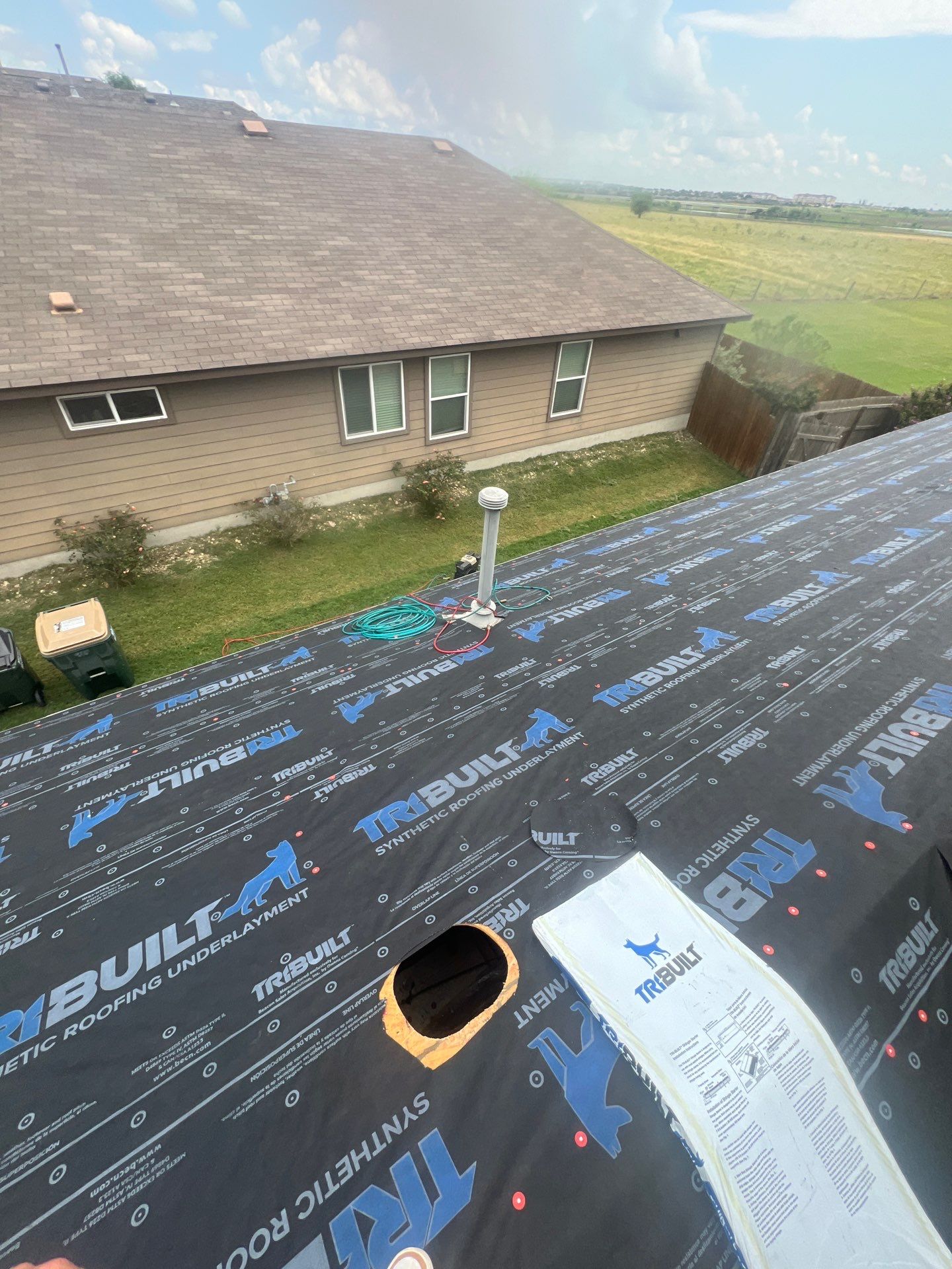 Project in San Marcos by Rhino Roofing and General Contracting, LLC