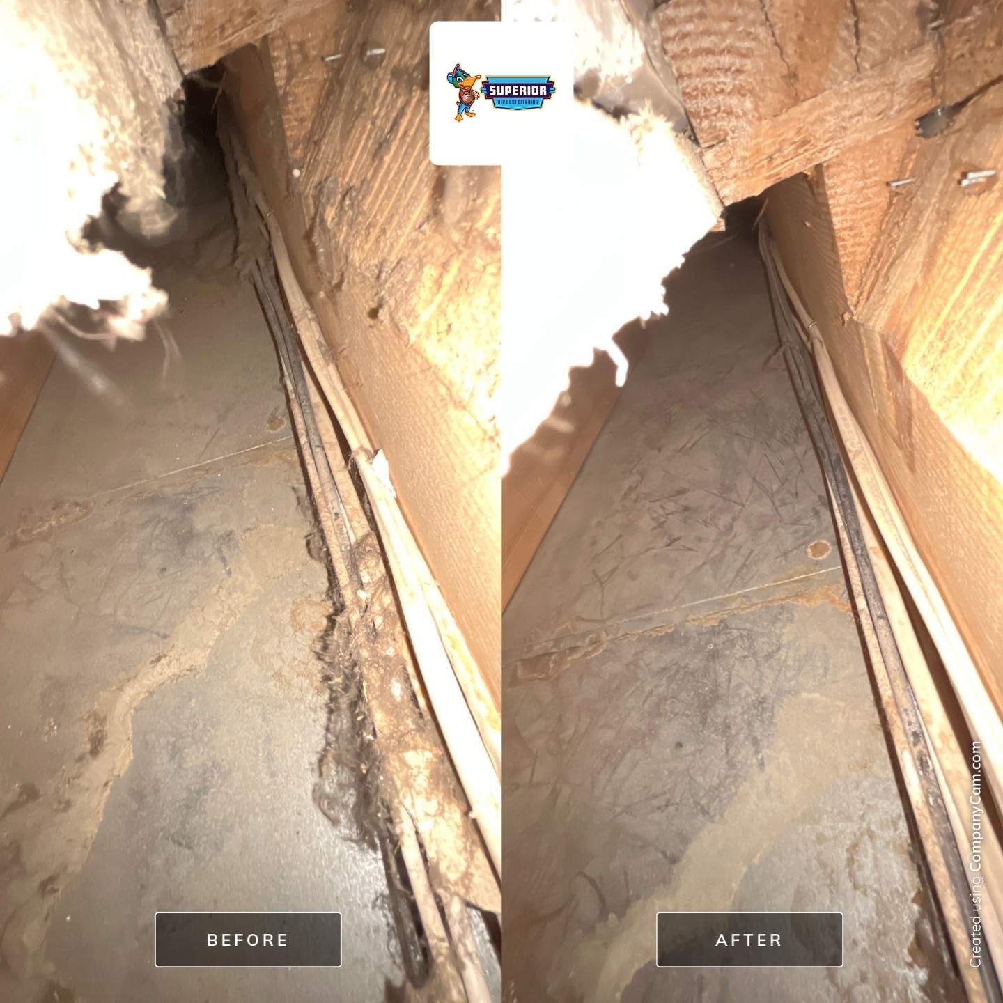 Air Duct Cleaning With a Vacuum Truck in Grove City, PA by Superior Air Duct Cleaning