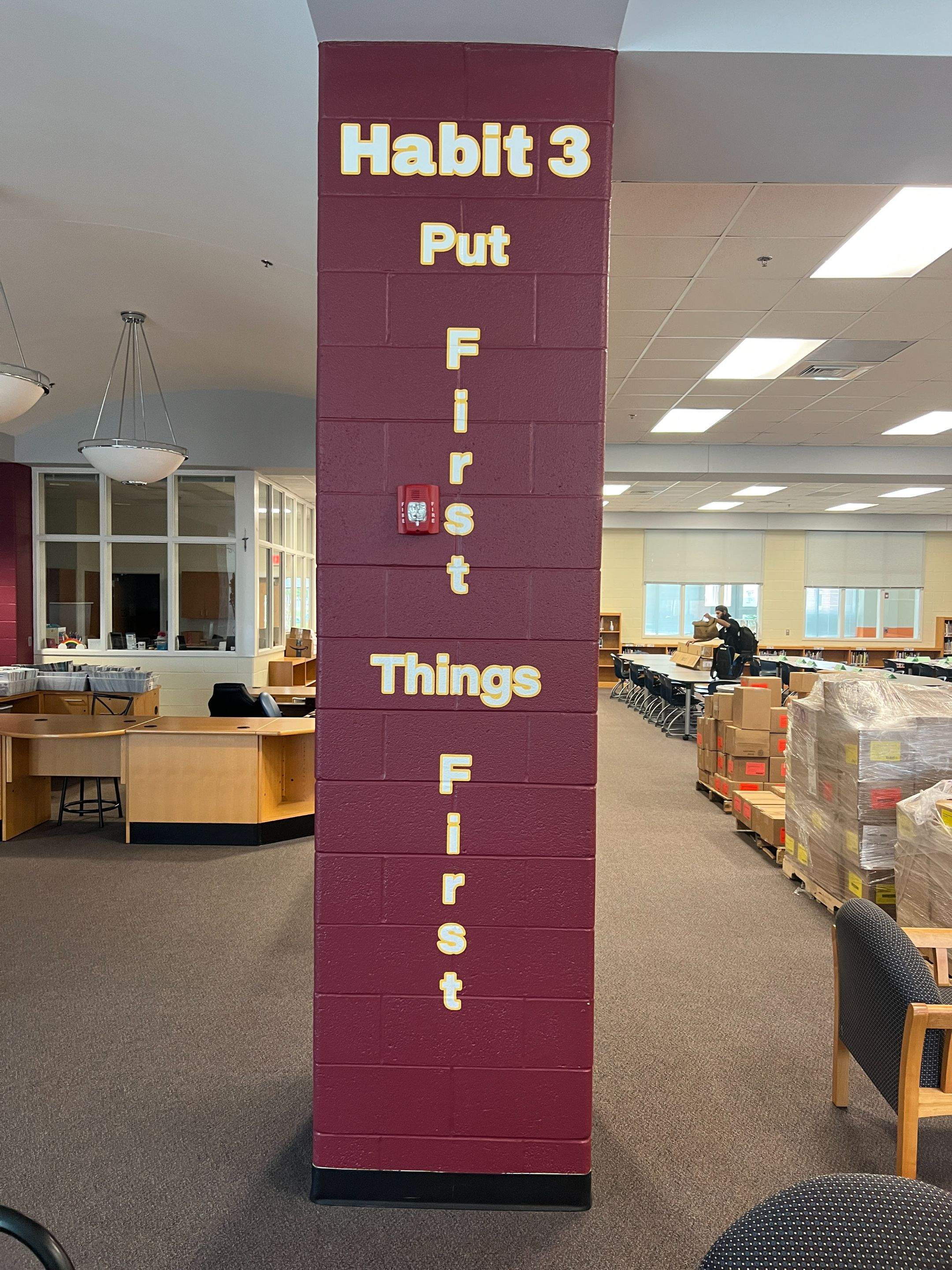 Shiloh Valley Primary School - Media Center Vinyl Graphics by QC Signs and Graphics