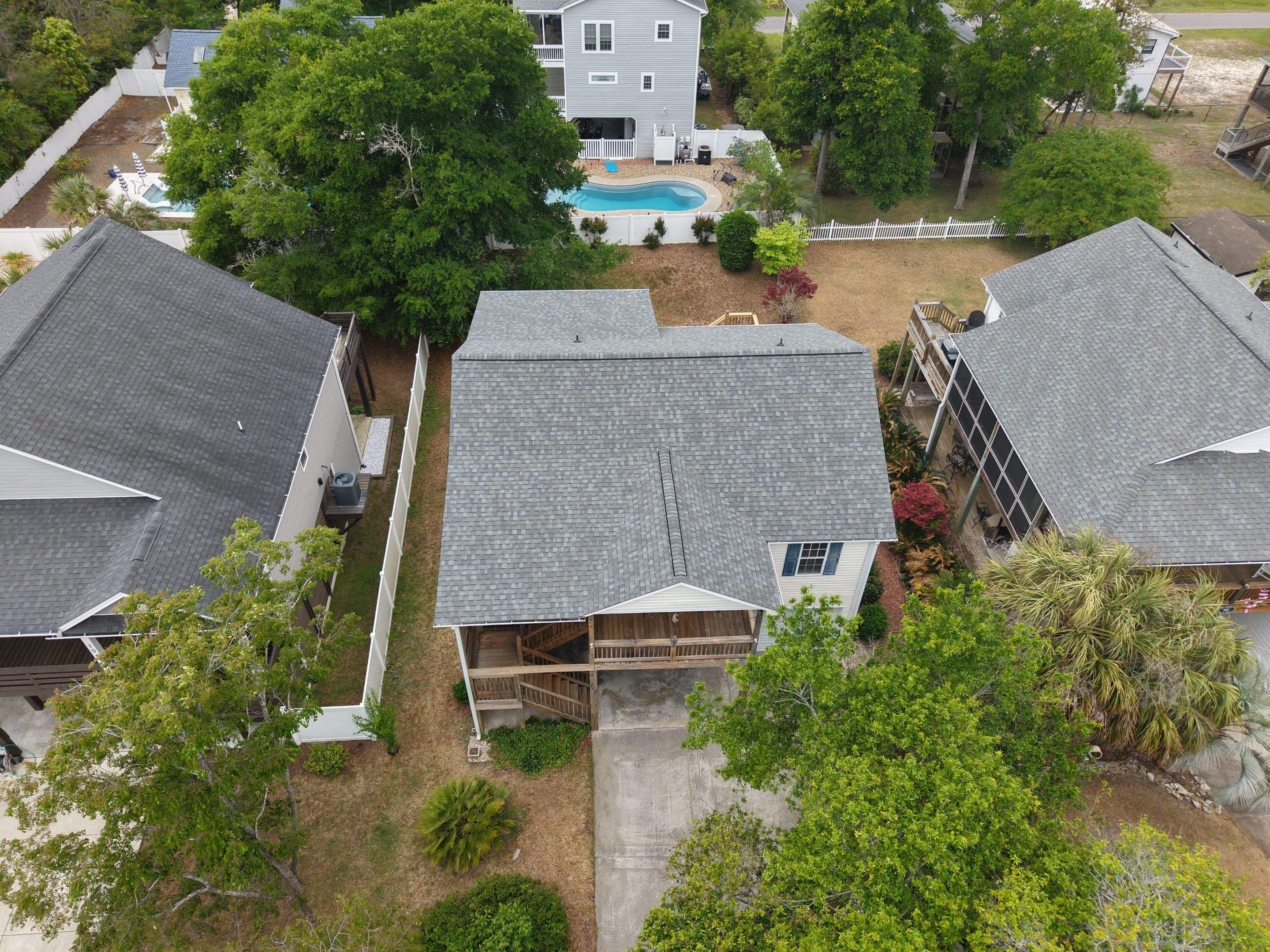 Fortified Roof Replacement in Oak Island by Roofing Contractors Wilmington using Landmark Pro Georgetown Gray by RGR Construction and Roofing, LLC
