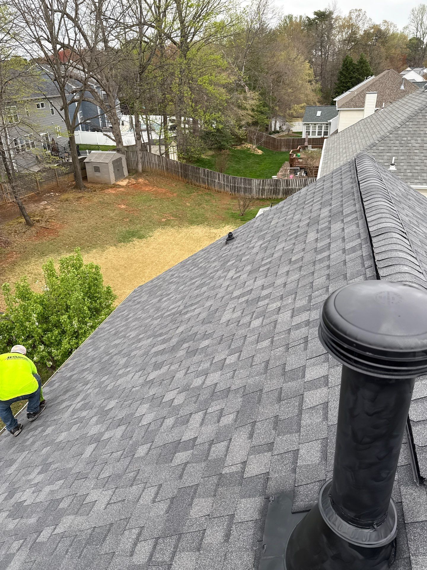 Woodbridge: Residential Roof Replacement with CertainTeed Landmark Pro in Max Def Pewterwood by RM Banning, Inc.