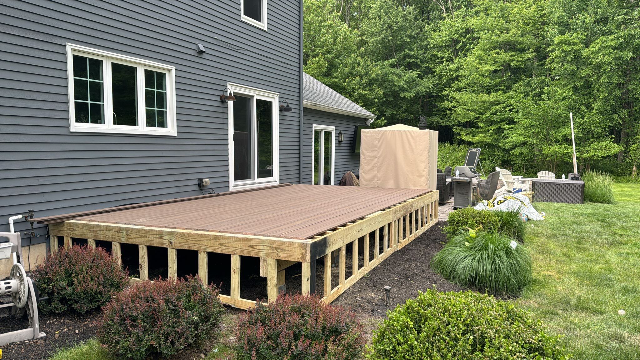 Deck Resurface with Extension by deck guardian