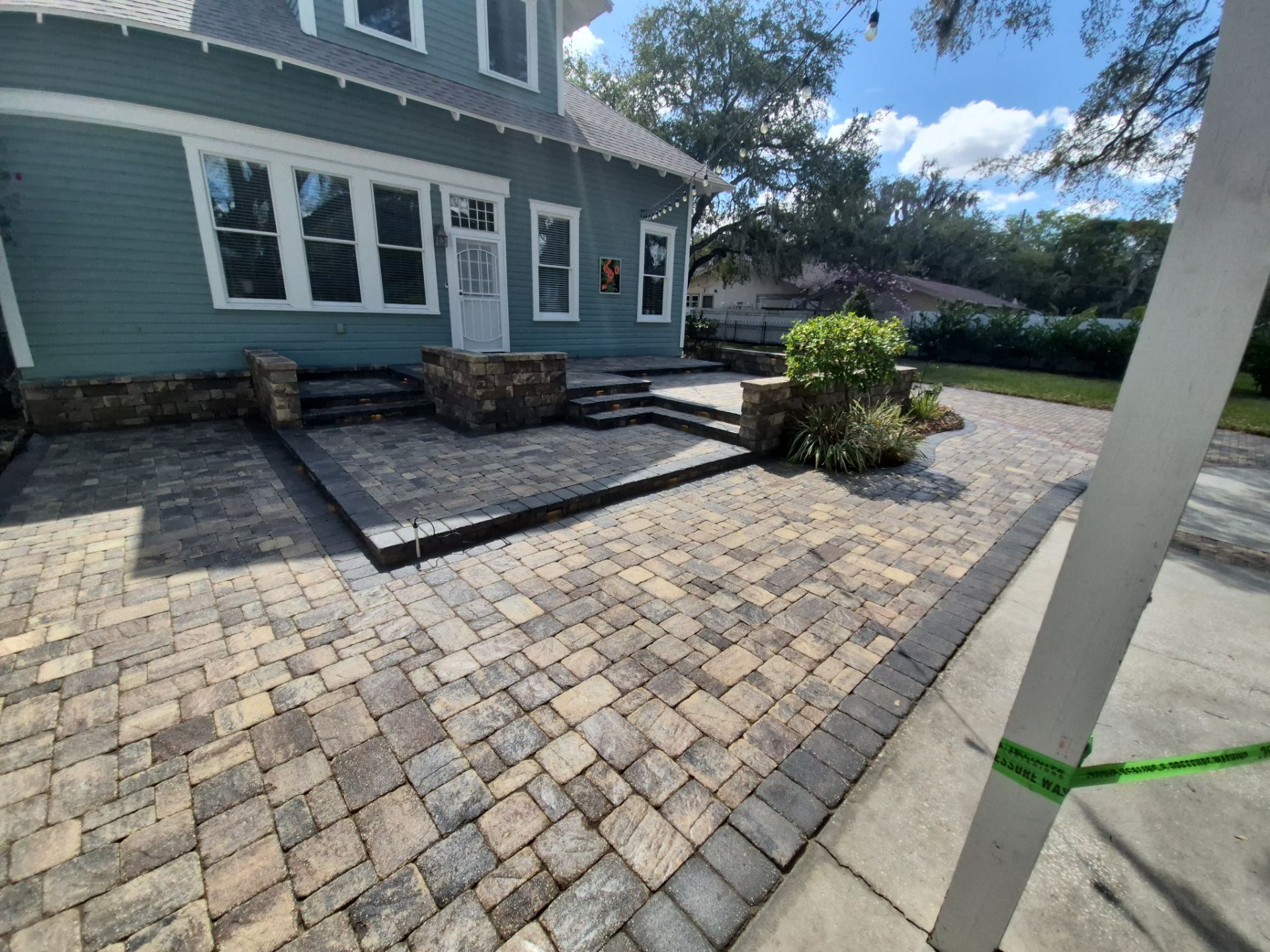 Comprehensive Paver Sealing and Hardscape Restoration in Ocala by Infinite Exteriors LLC