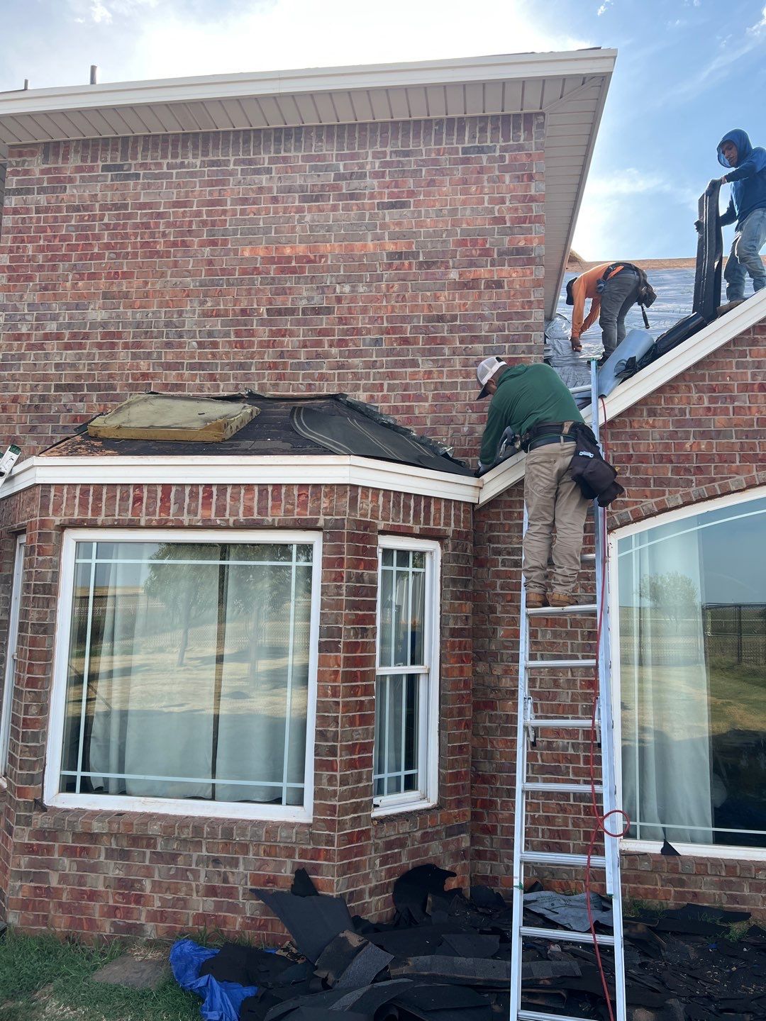 Residential Roofing Installation using GAF Armor Shield II by A & H Roofing and Contracting