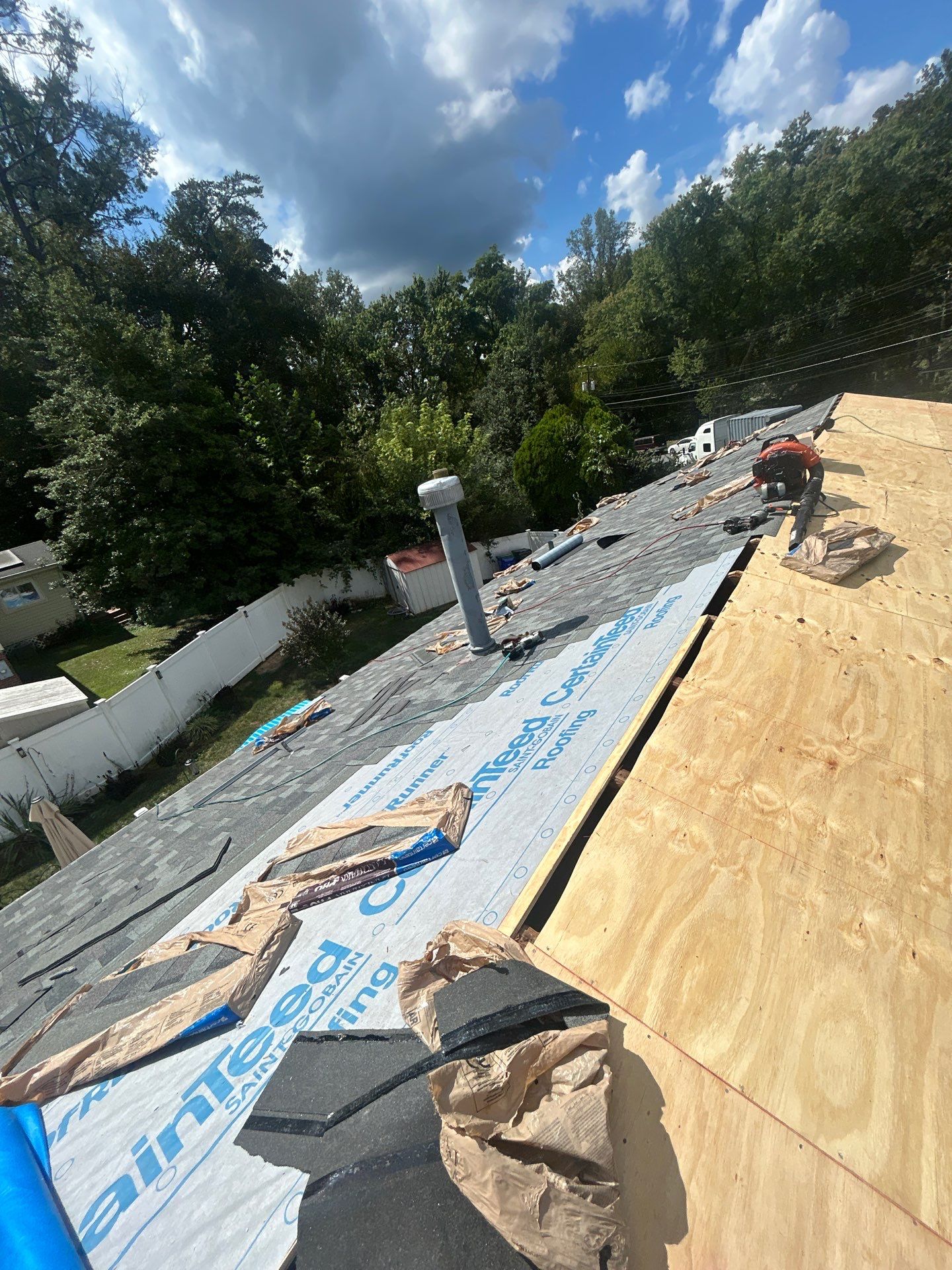 Falls Church : Residential Roof Replacement with CertainTeed Landmark Pro in Max Def Heather Blend by RM Banning, Inc.