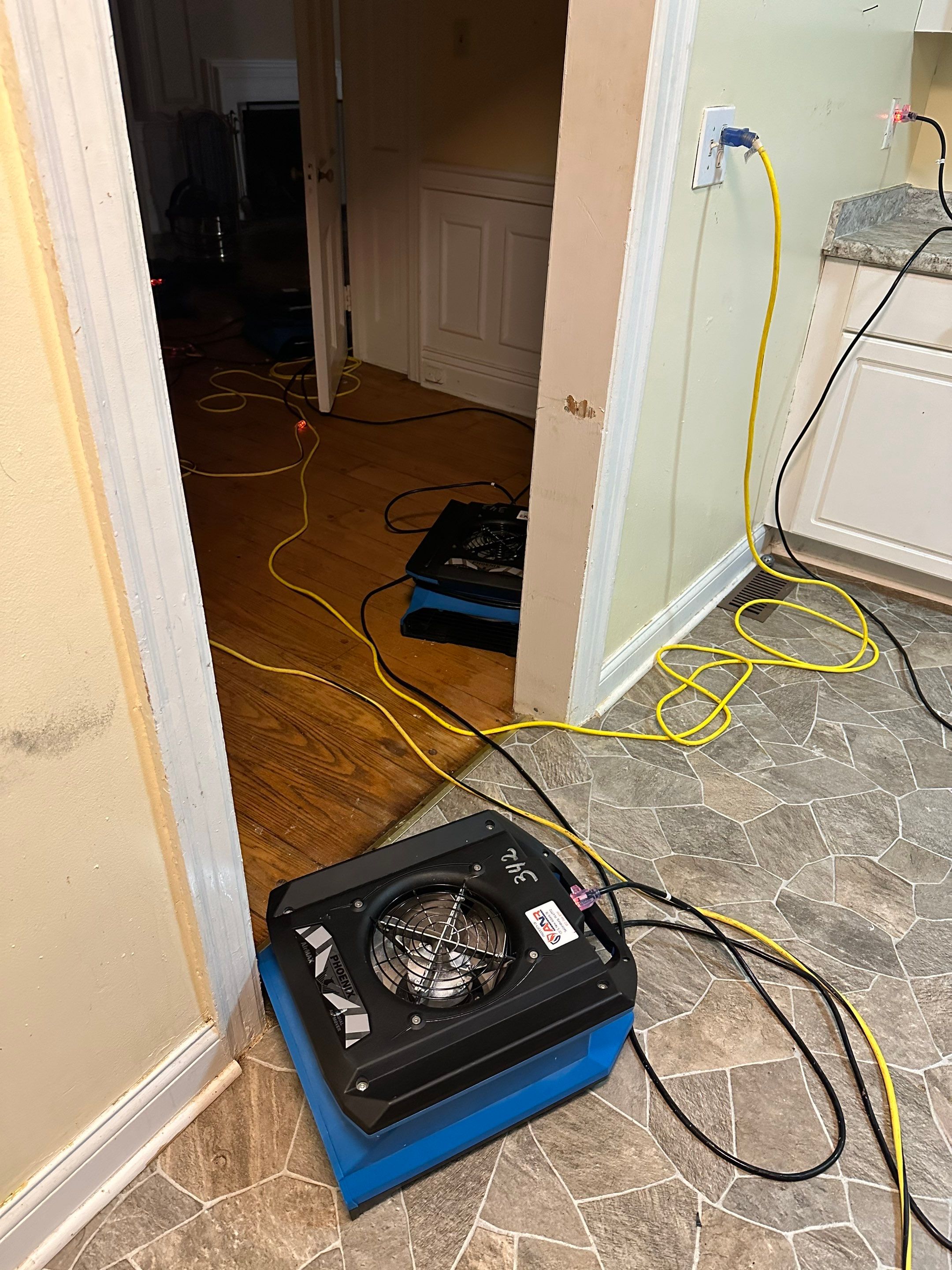 Water Damage From Broken Pipe by ANR Restoration