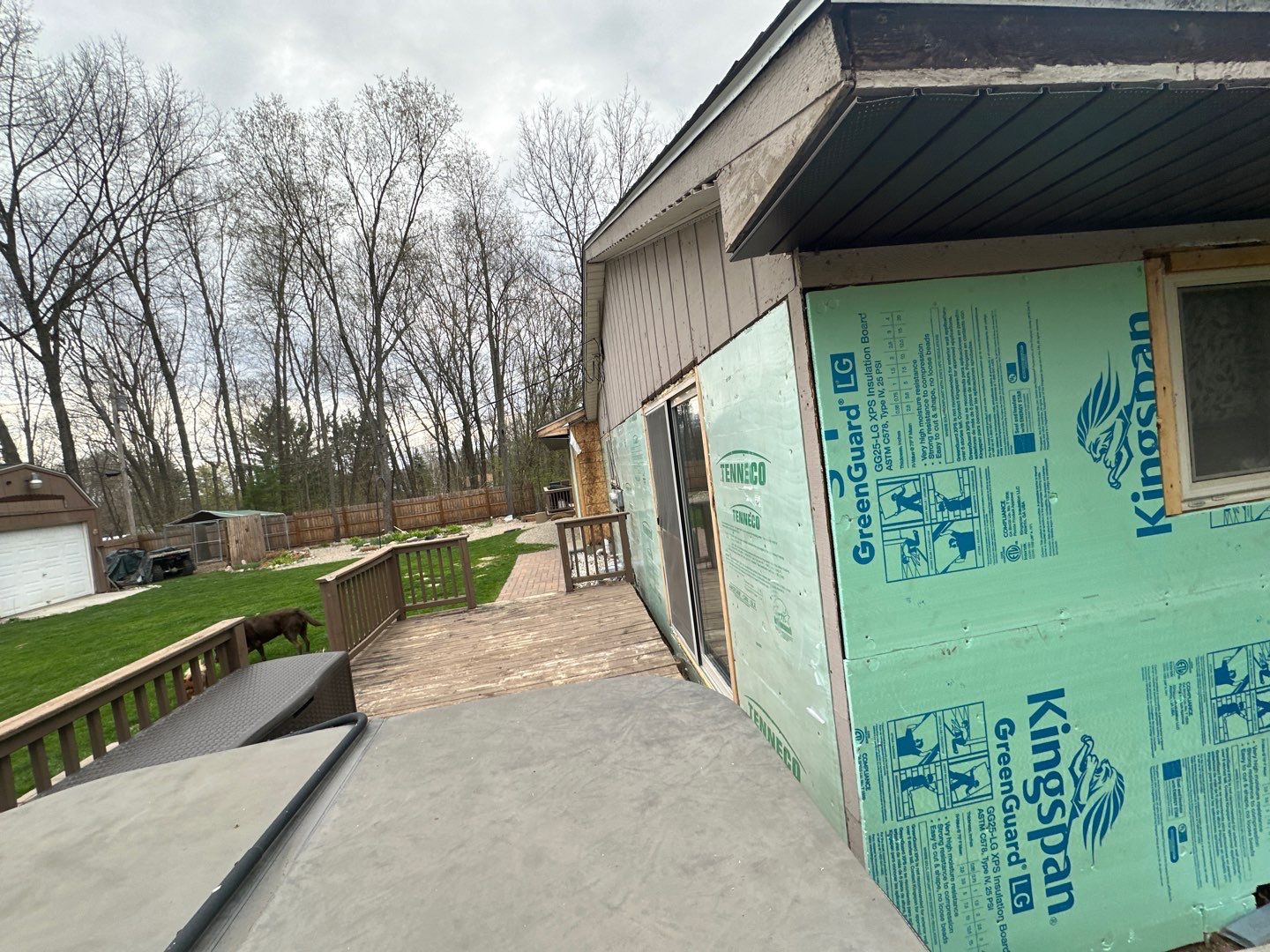 Siding Installation using Timbermill Forest Brown by 180 Contractors