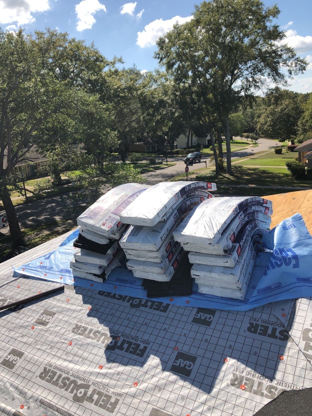 Residential Roofing Installation using Roof Replacement by American Roofing & Construction LLC