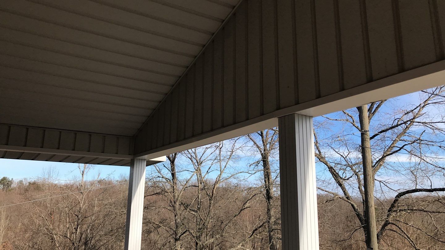 Porch Update using Westbury Aluminum Railing by Secure Construction Company Inc