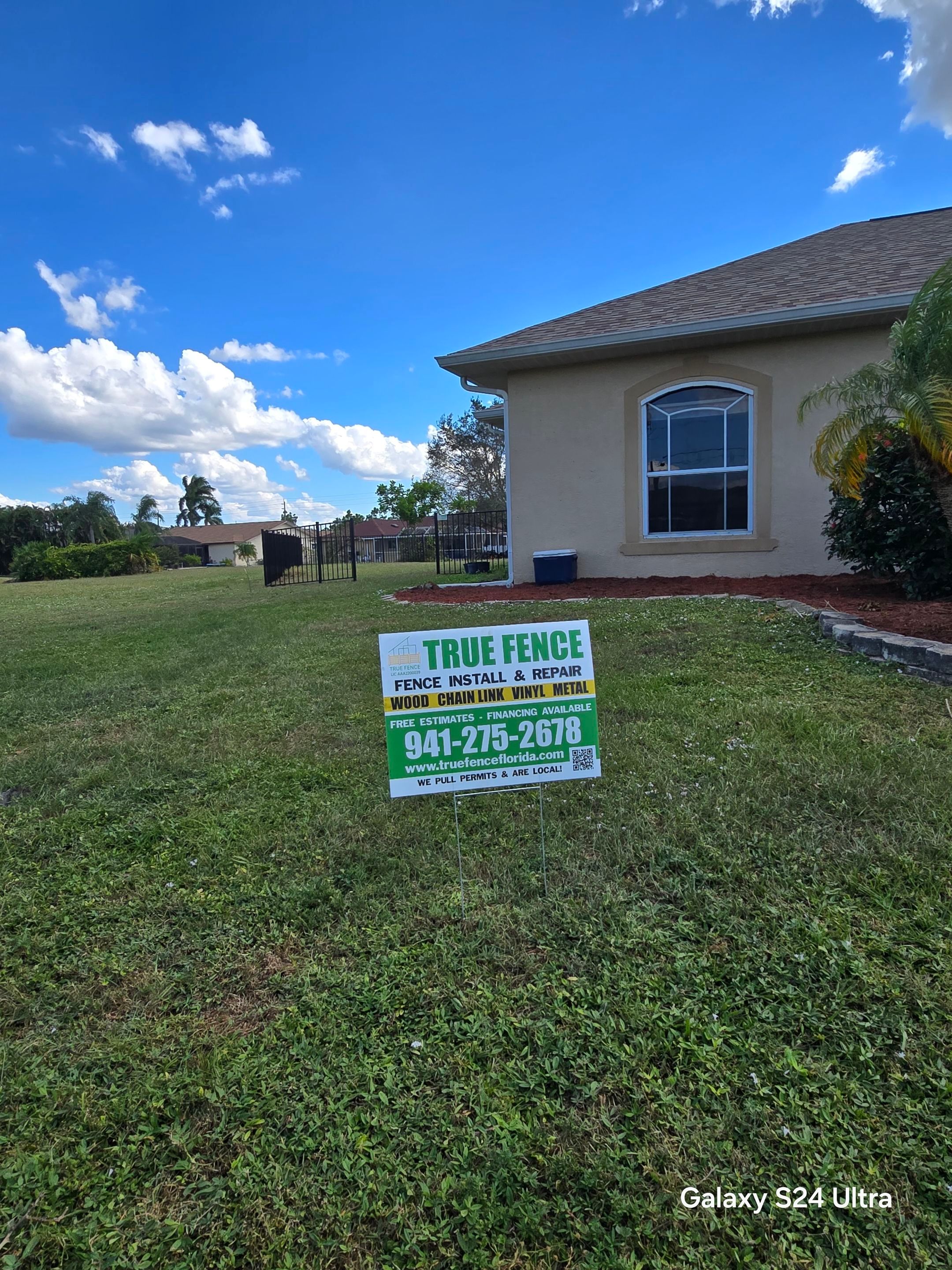 Project in Punta Gorda by True Fence LLC