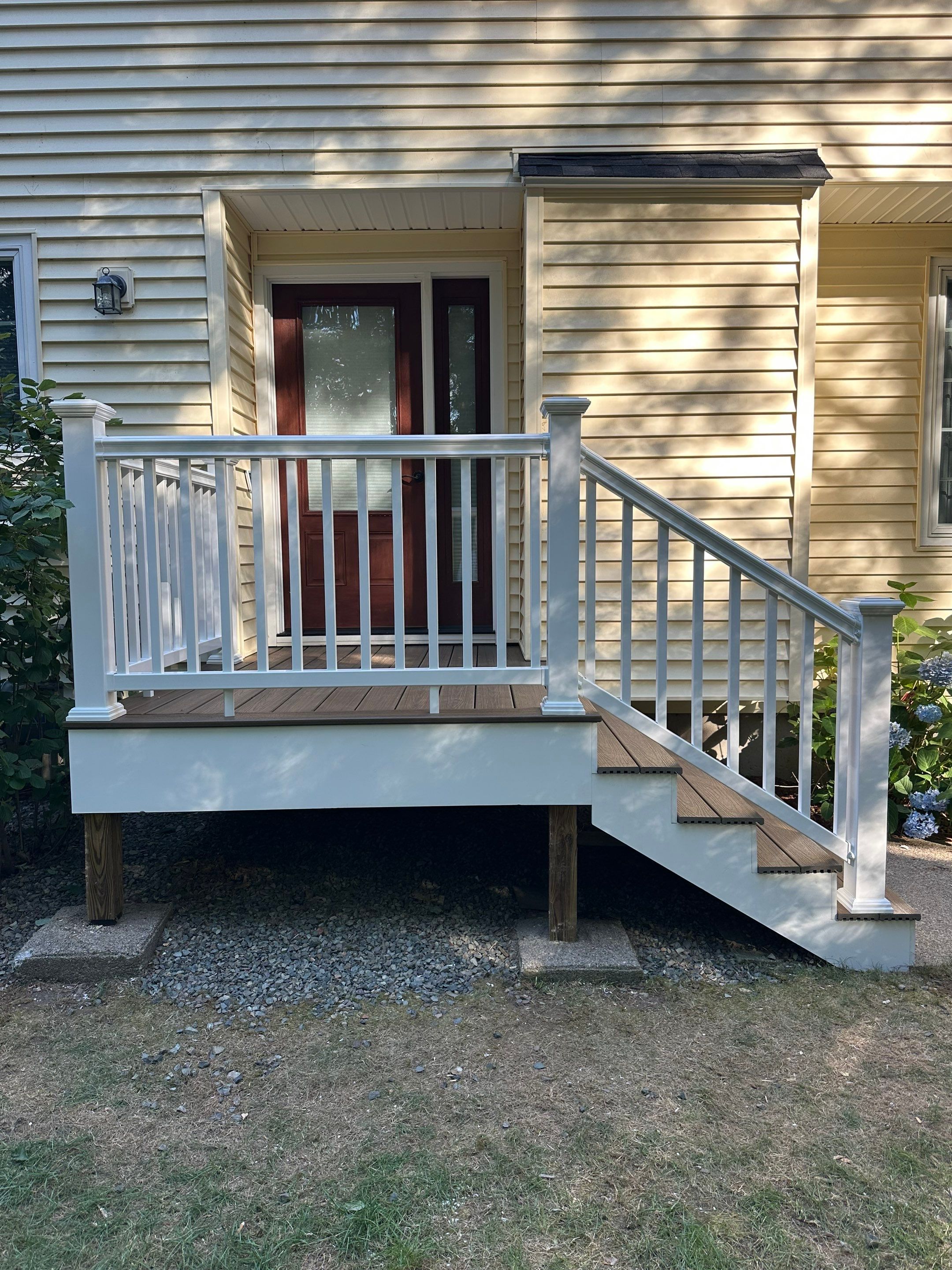New Deck buit in Medfield MA by UBrothers Construction