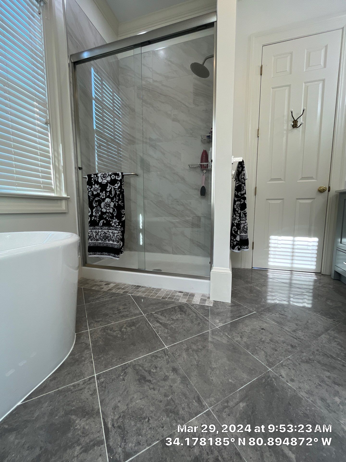 Geaux2Guy Creates a Spa-Like Master Bathroom Retreat in Columbia, SC by Thompson Industrial