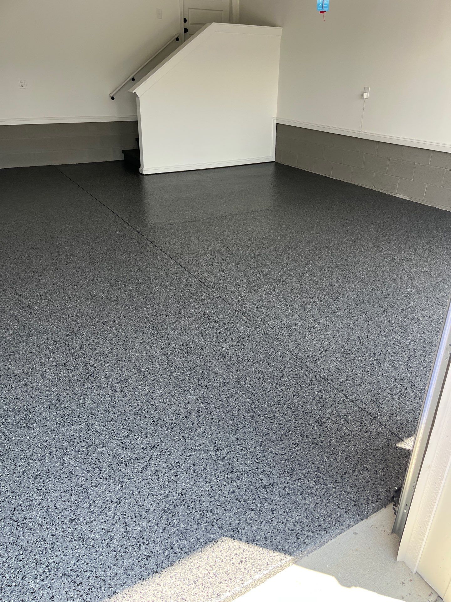 Garage Floor Coating using Nightfall by My Garage Floor Guys