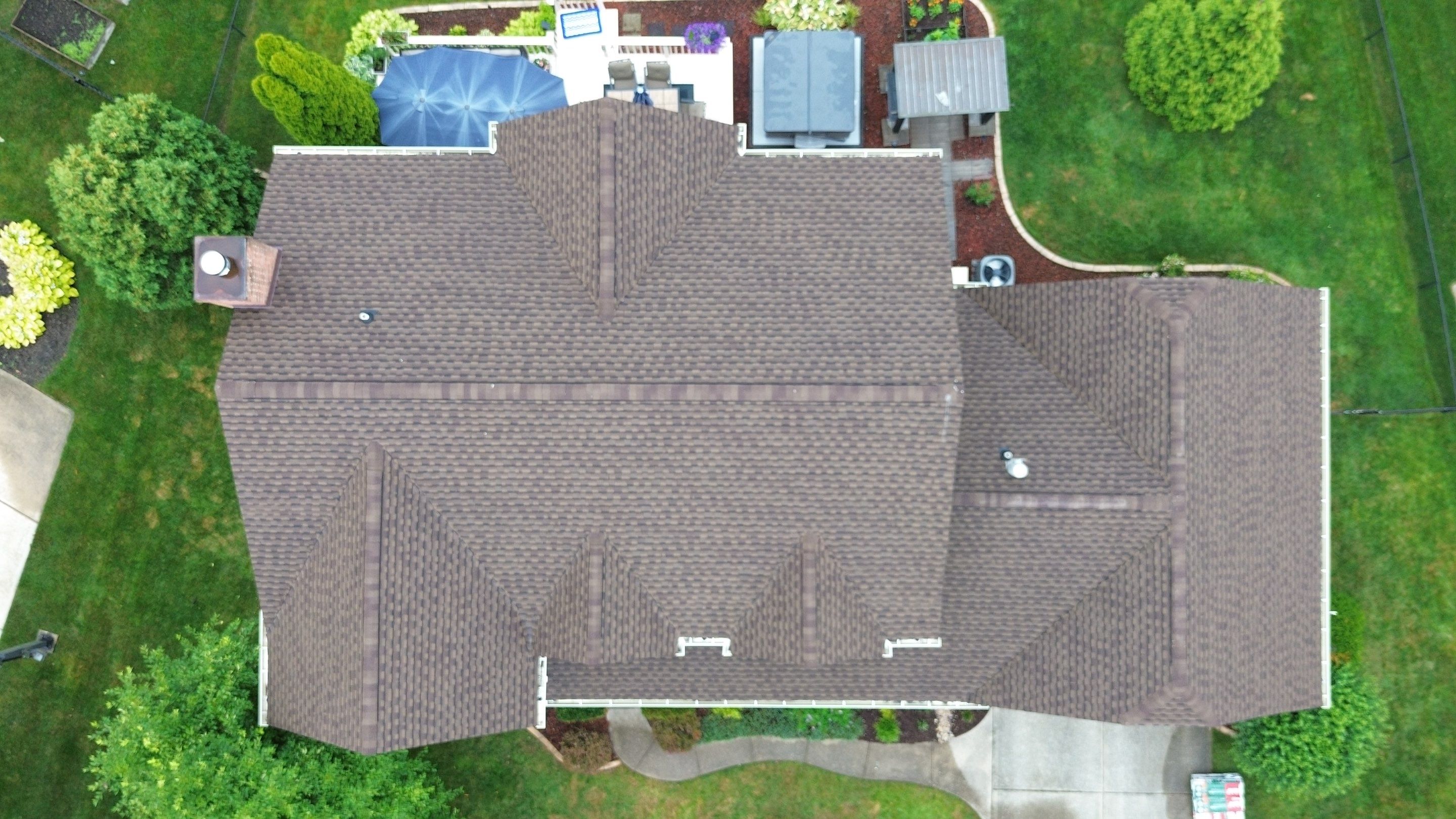 Project in Greenwood by Moss Roofing