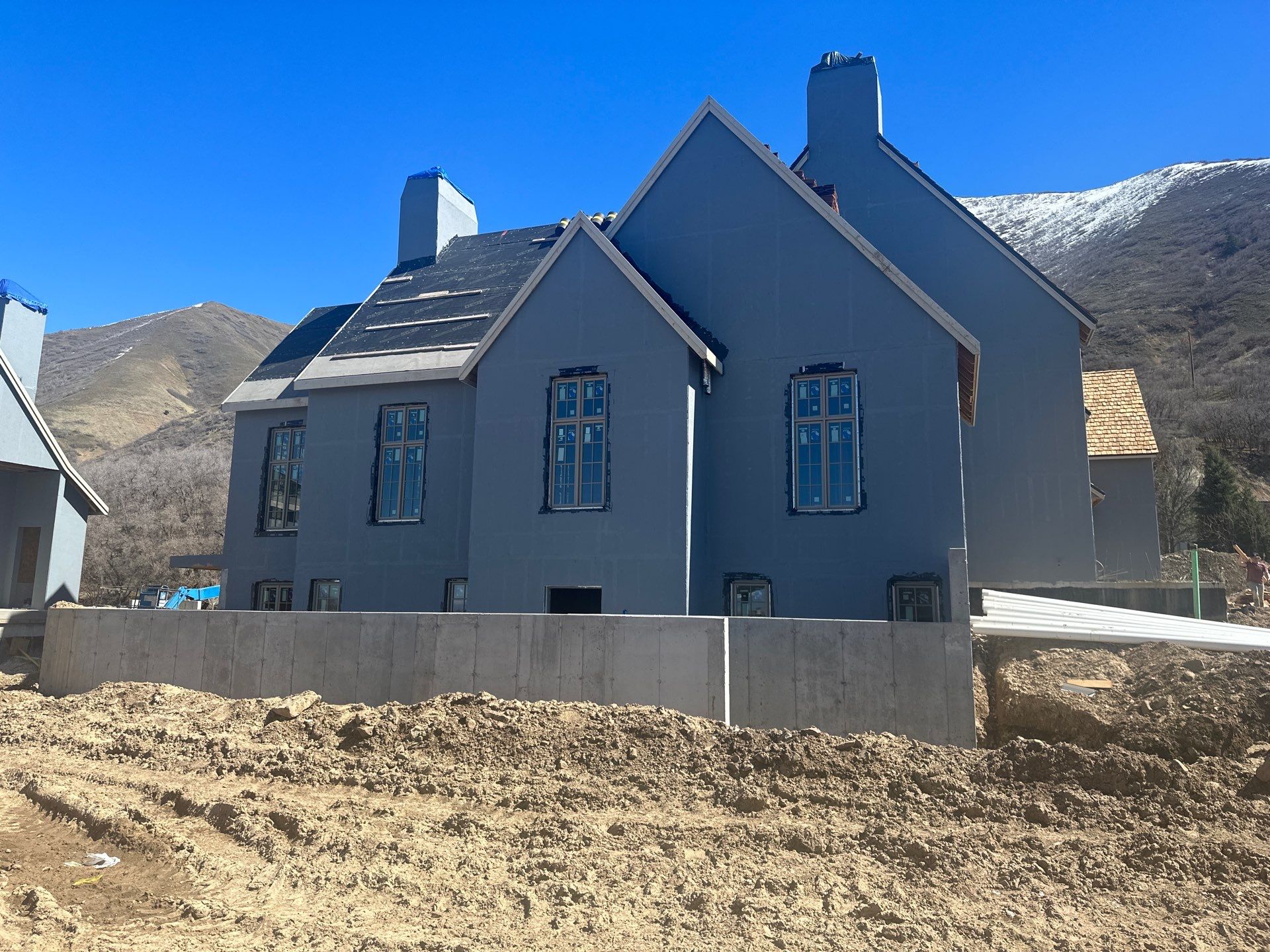 Project in Mapleton by Master Rain Gutters.