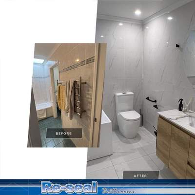 Separate Bathroom & Toilet Converted Into One Room